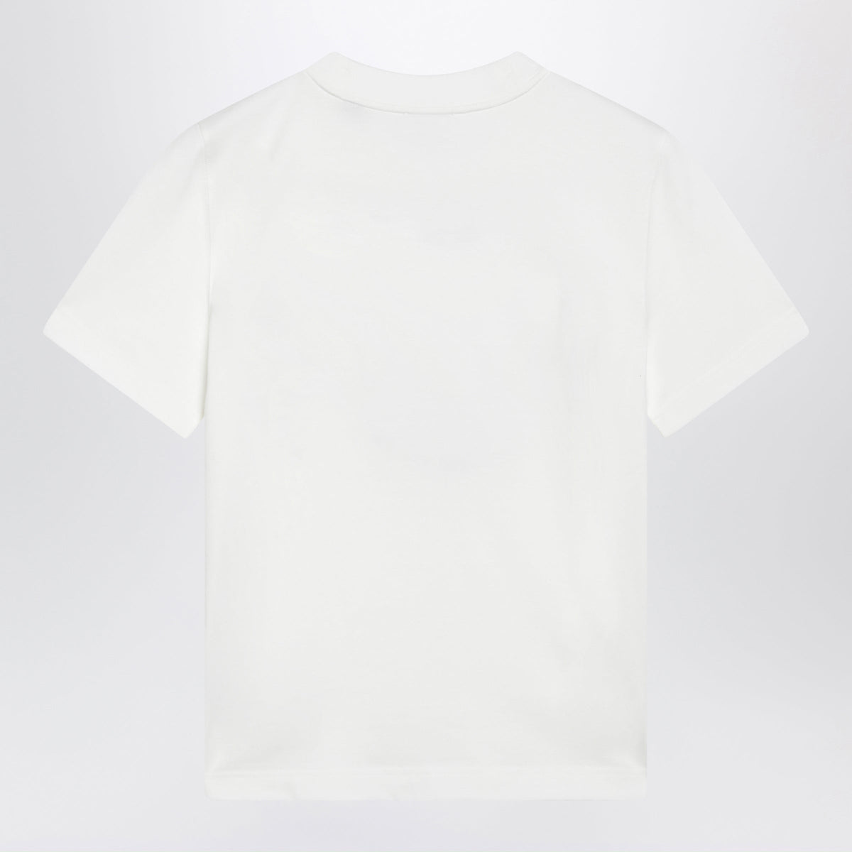 Burberry Cotton Crew-Neck T-Shirt With Knight Check Women BURBERRY