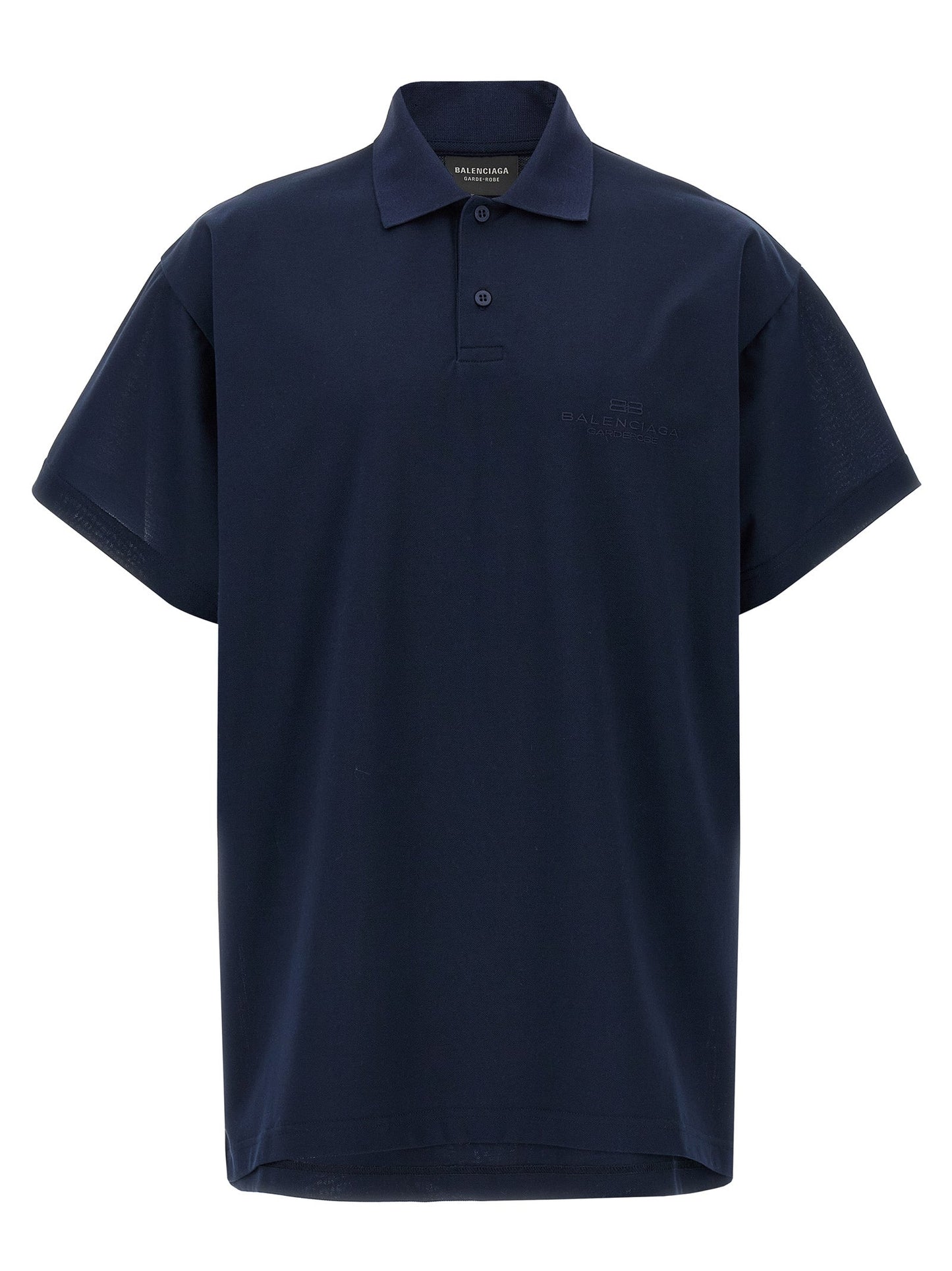 Balenciaga Men Embroidery Polo Shirt BALENCIAGA