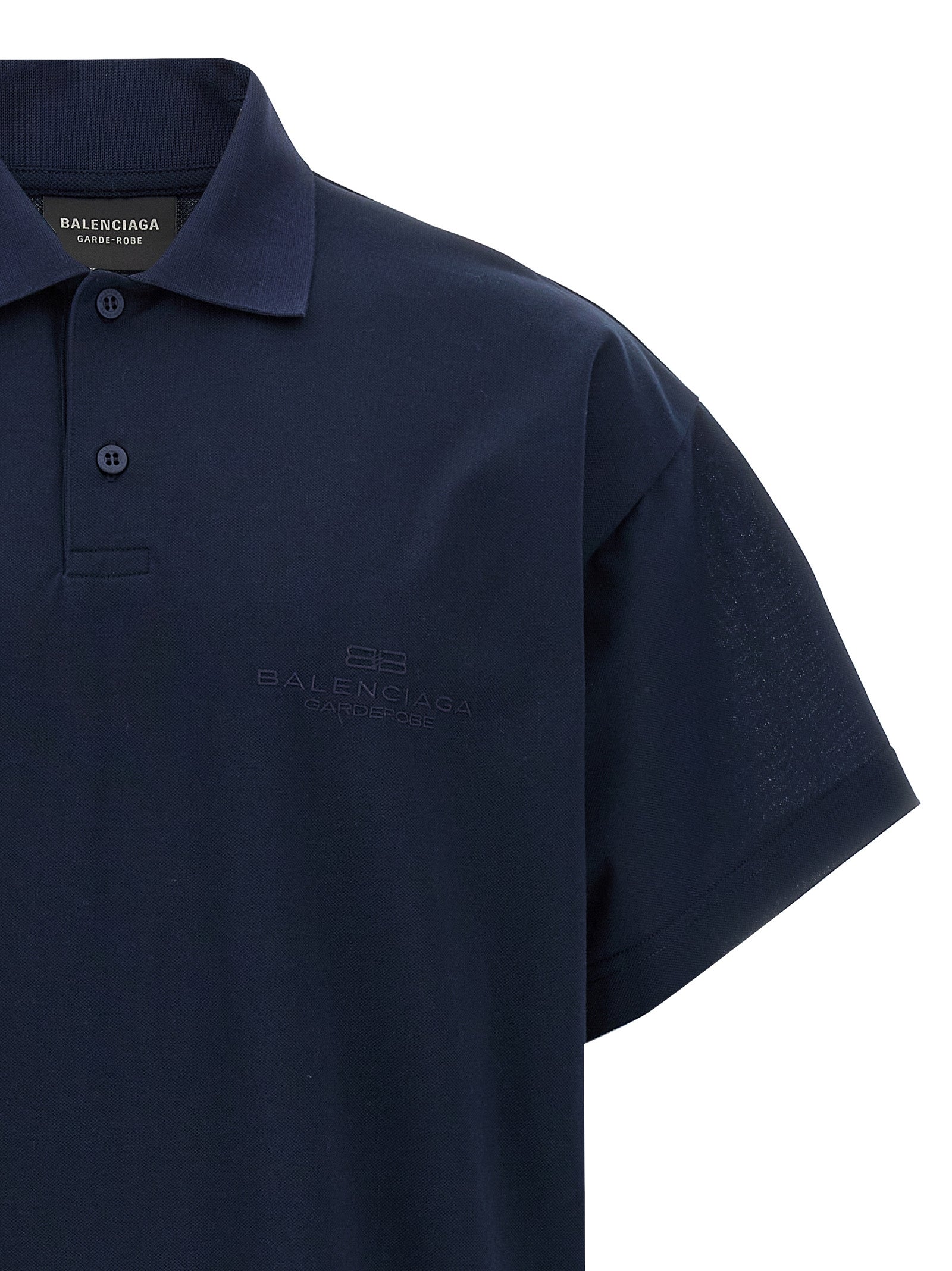Balenciaga Men Embroidery Polo Shirt BALENCIAGA