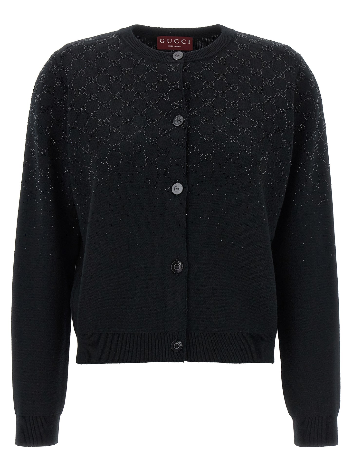 Gucci Women 'Gg' Crystal Cardigan GUCCI
