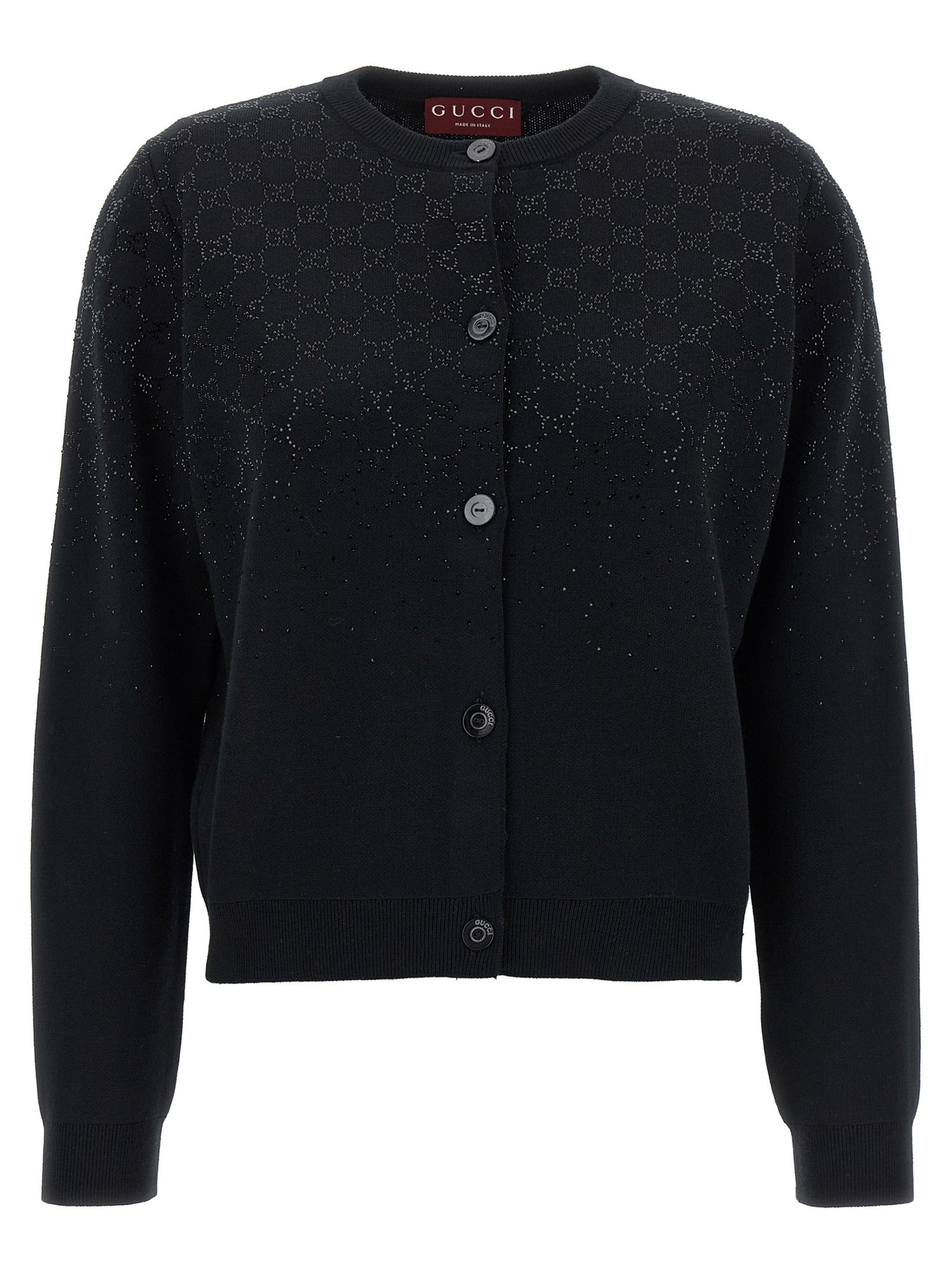 Gucci Women 'Gg' Crystal Cardigan GUCCI