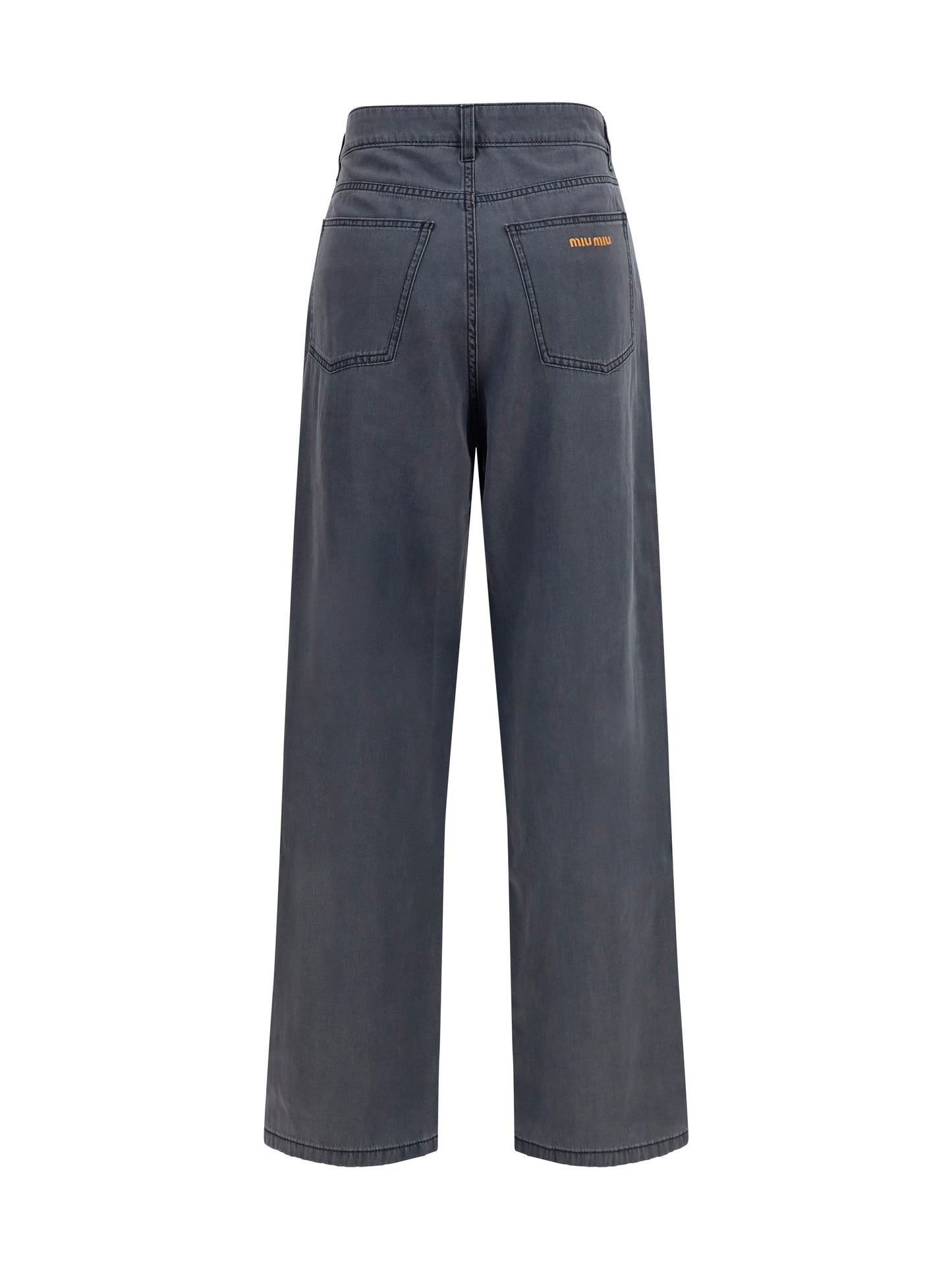 Miu Miu Women Cotton Jeans MIU MIU