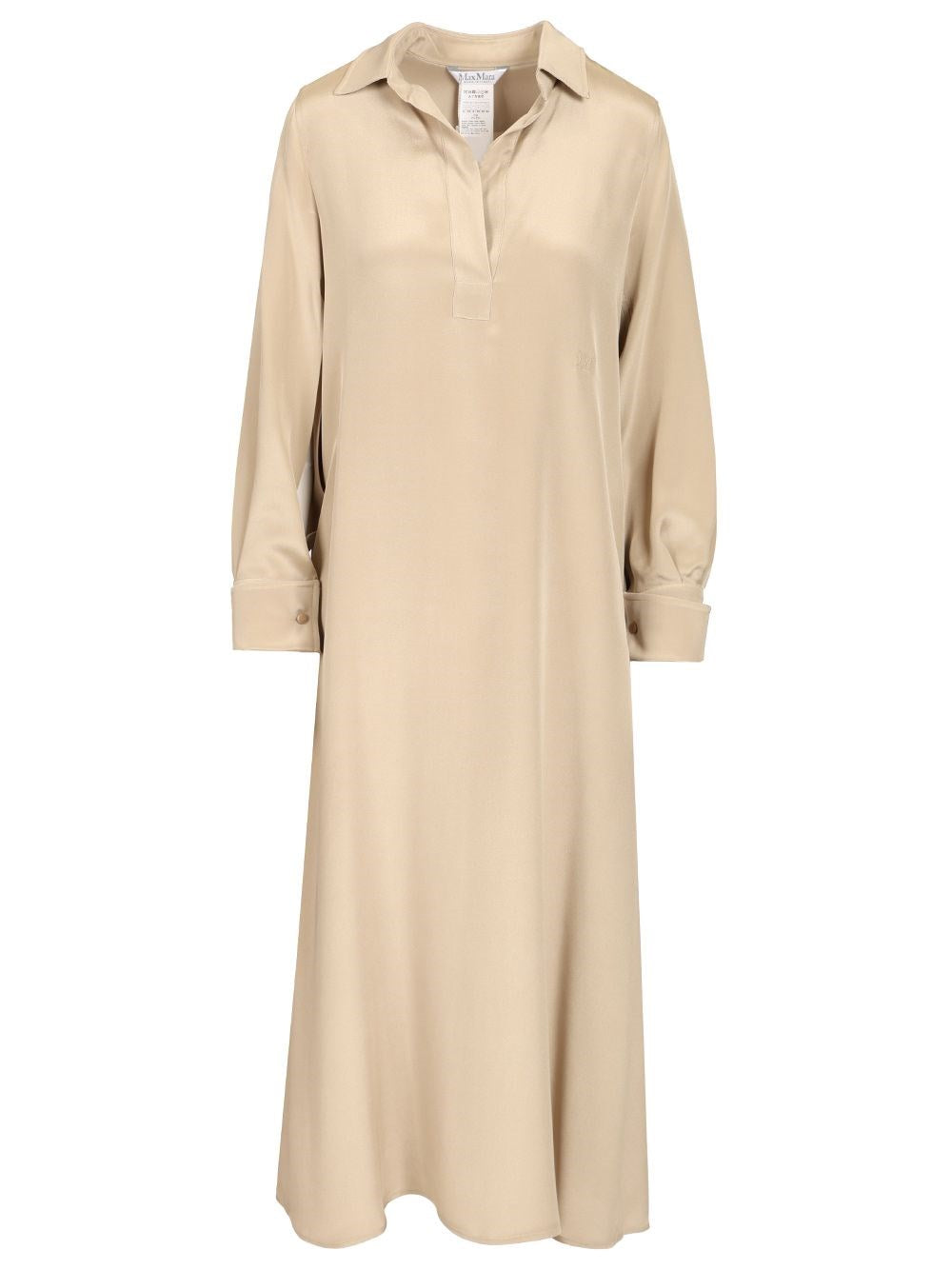 Max Mara Women Polo Dress In Silk Crêpe De Chine MAX MARA