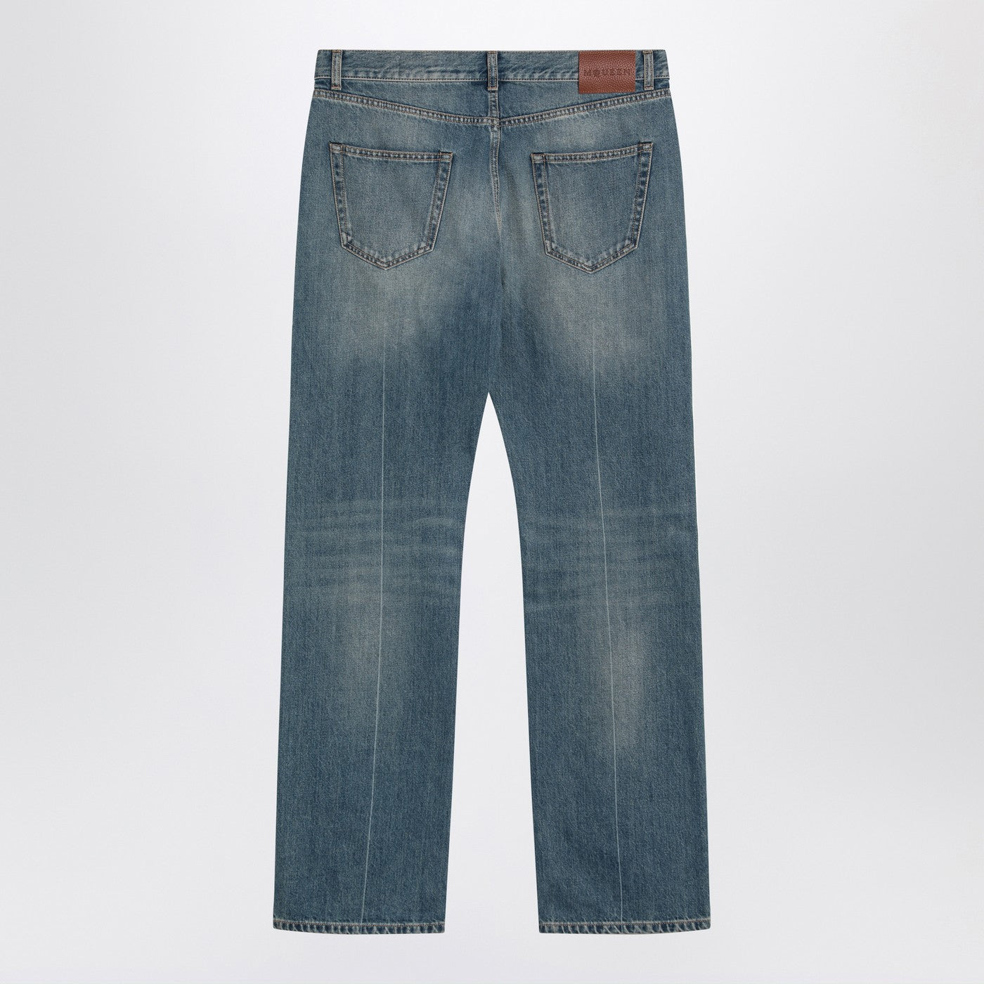 Alexander Mcqueen Faded Blue Jeans Men ALEXANDER MCQUEEN