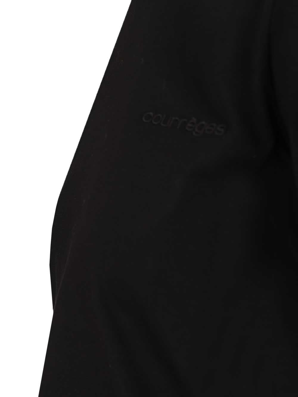 Courreges Women T-Shirt Embroidered Logo COURREGES