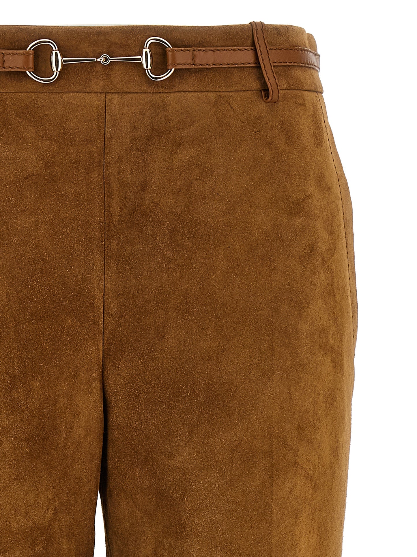Gucci Women Suede Pants GUCCI