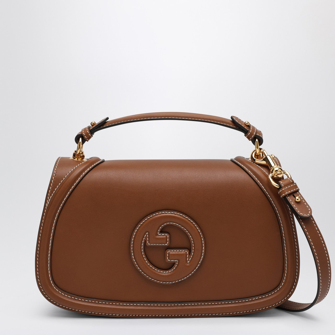 Gucci Mini Blondie Brown Shoulder Bag Women GUCCI
