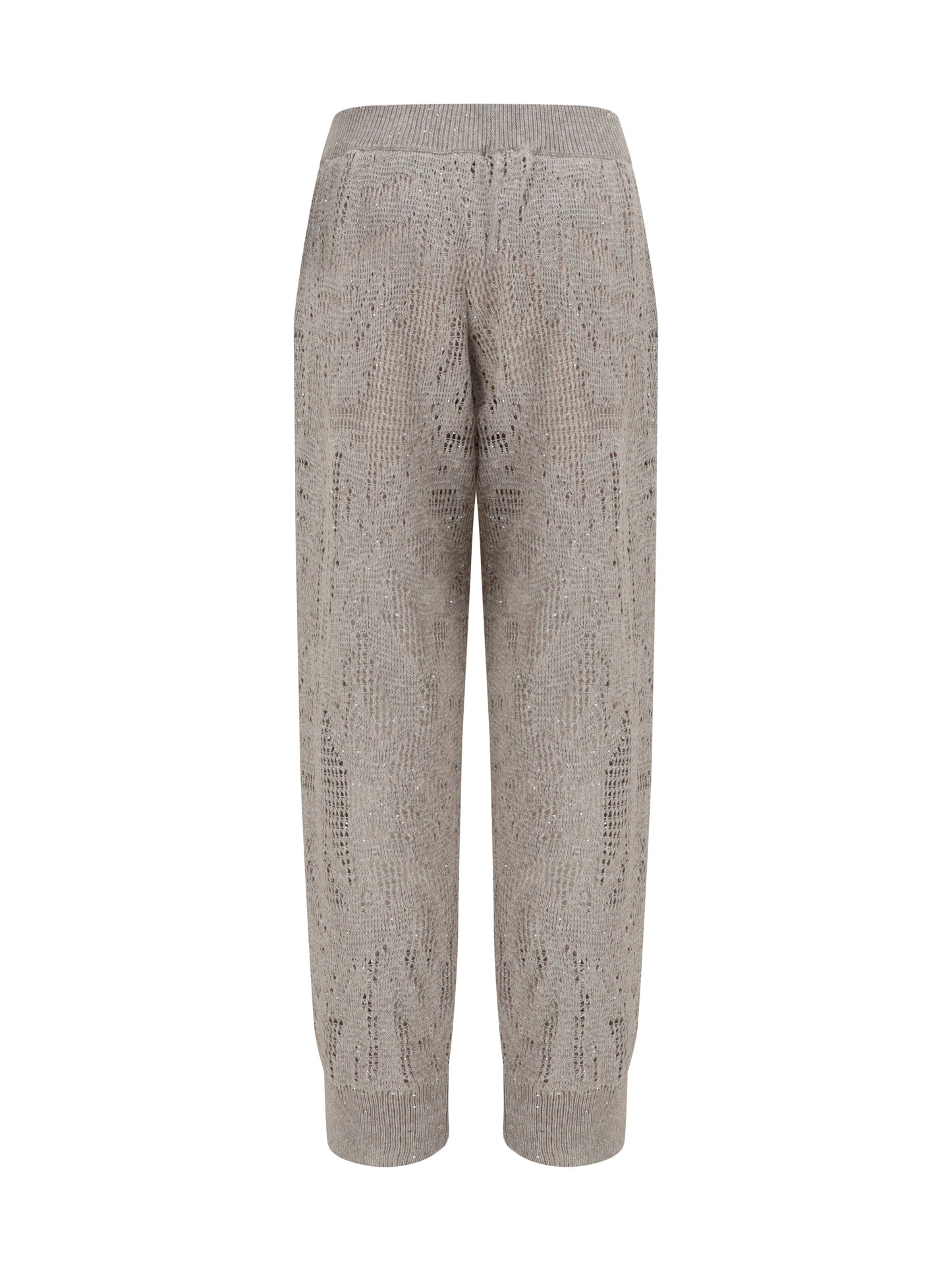 Brunello Cucinelli Women Track Dazzling Water Lillies Pants BRUNELLO CUCINELLI