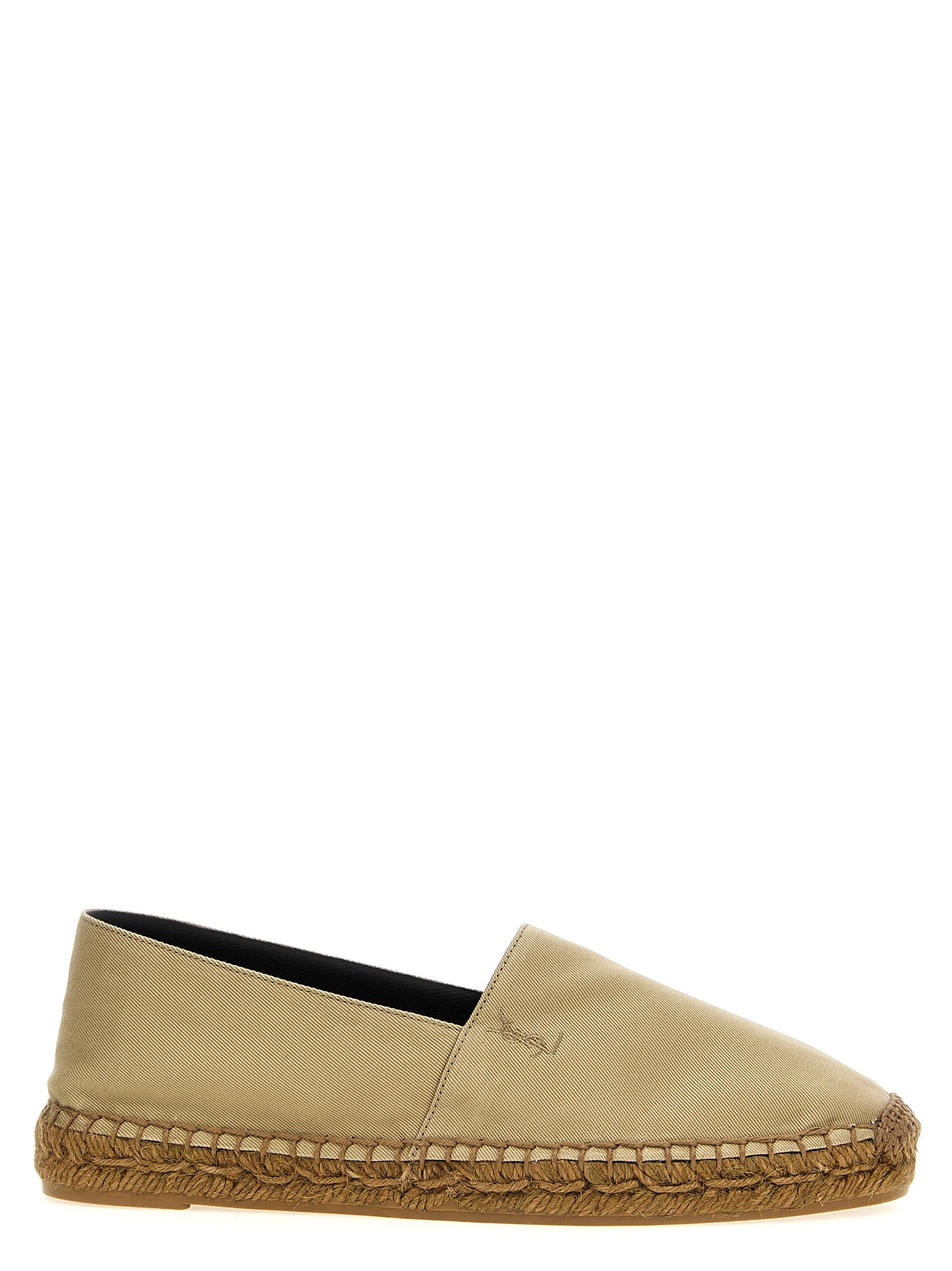 Saint Laurent Women Logo Embroidery Espadrilles SAINT LAURENT