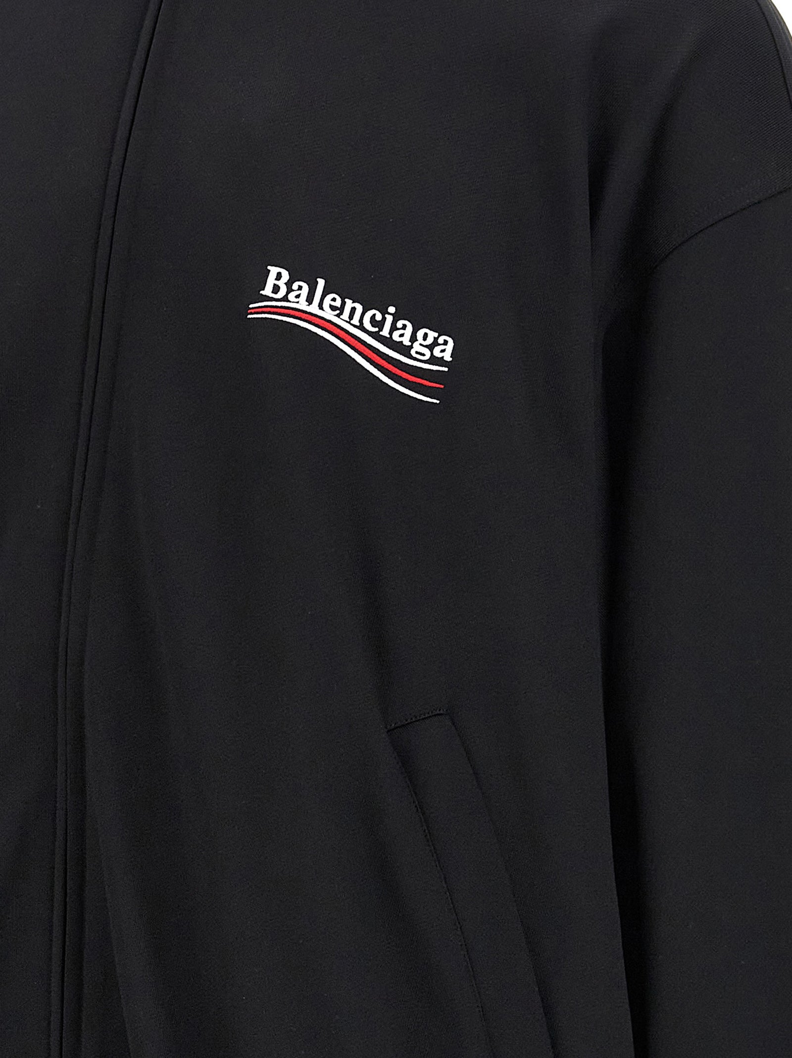 Balenciaga Men Logo Embroidery Sweatshirt BALENCIAGA
