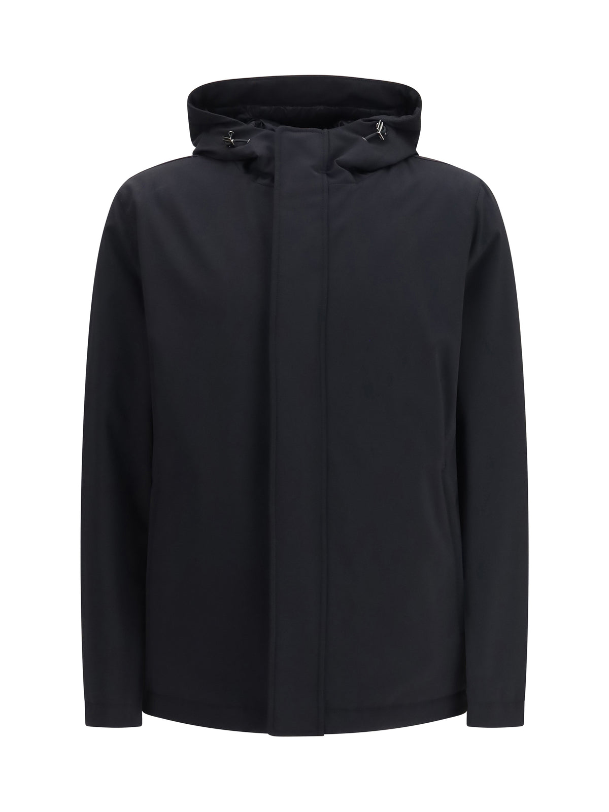 Herno Men Water-Repellent Nylon Hooded Padded Jacket HERNO