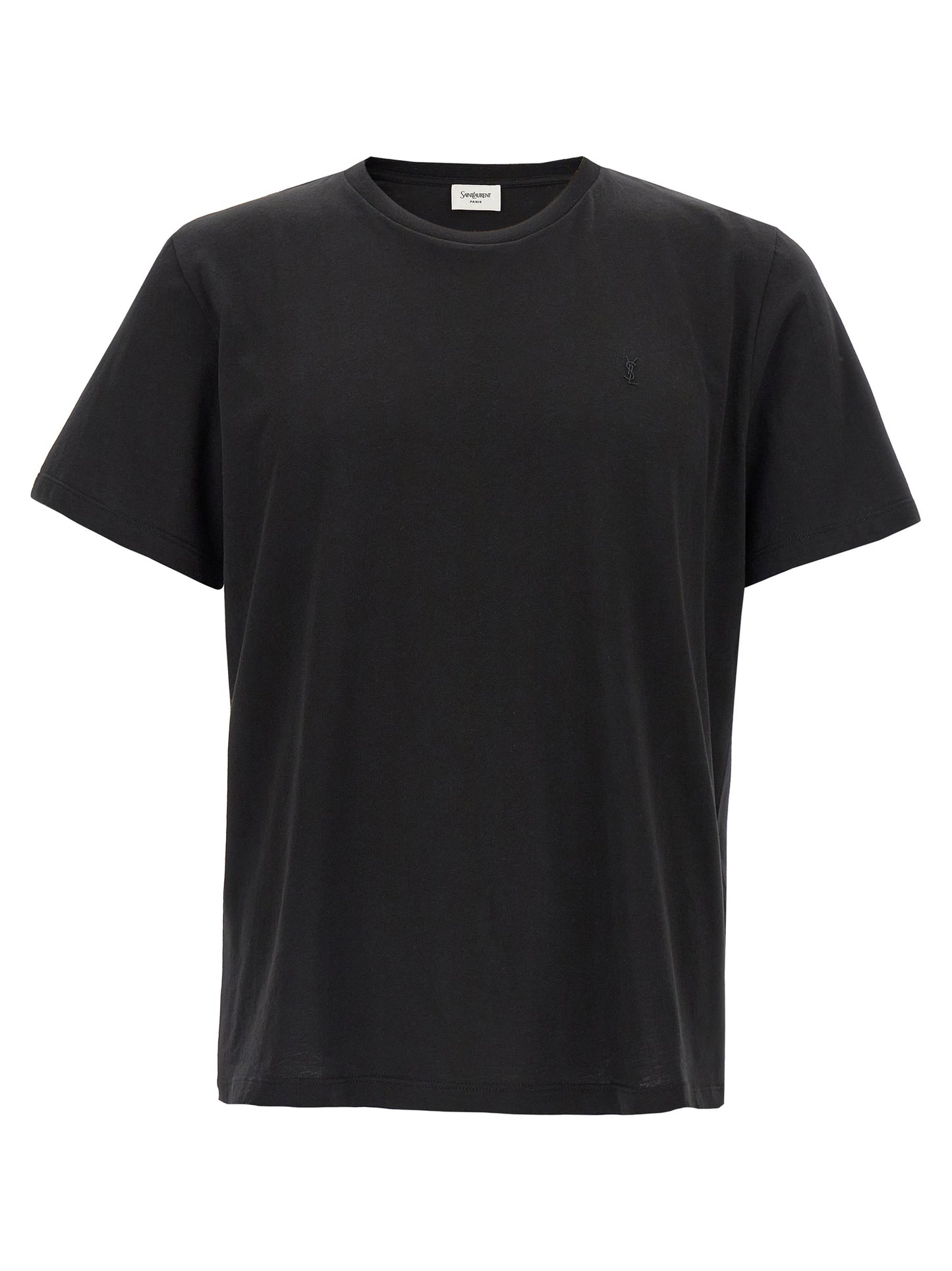 Saint Laurent Men 'Cassandre' Embroidery T-Shirt SAINT LAURENT