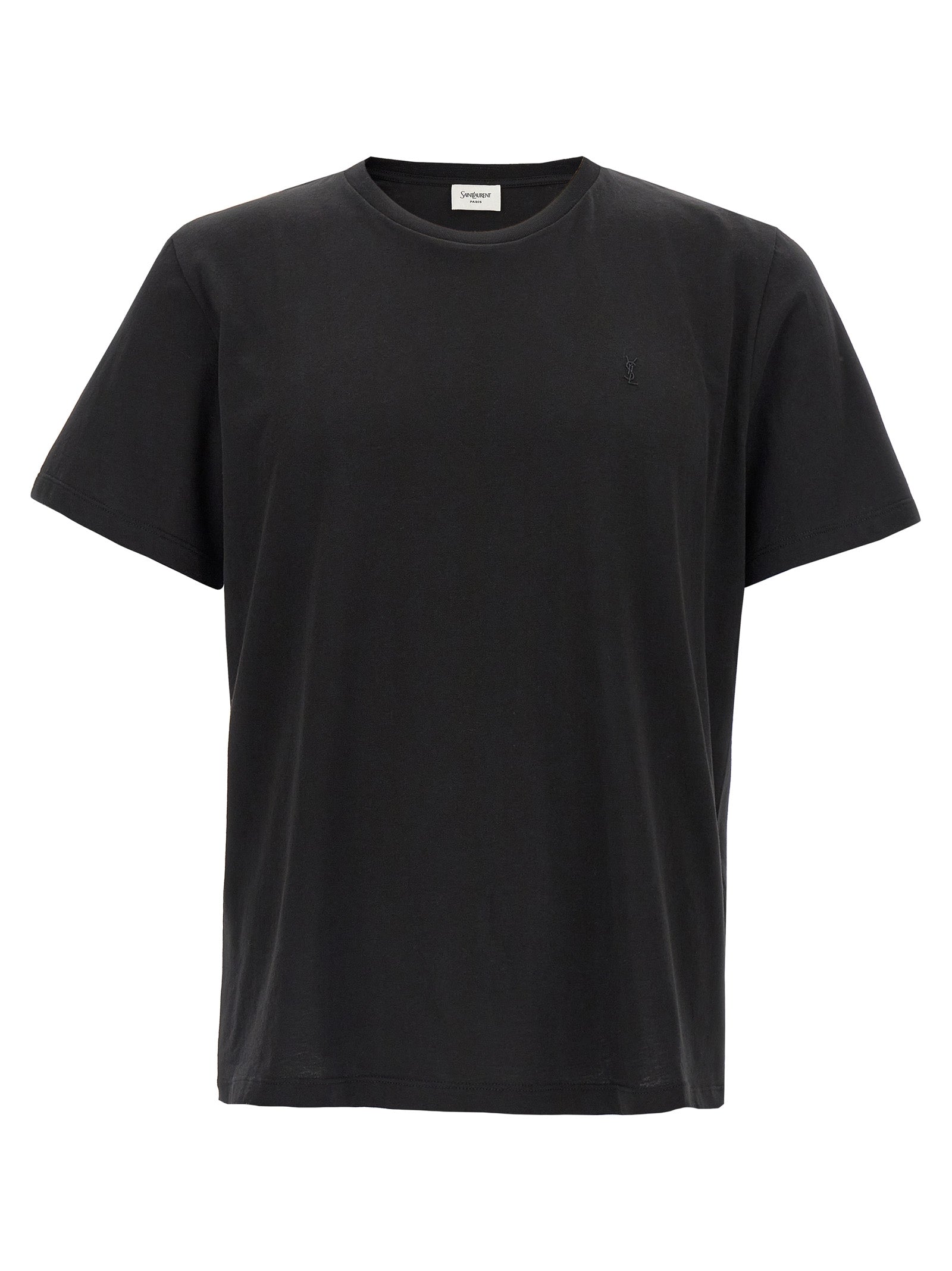 Saint Laurent Men 'Cassandre' Embroidery T-Shirt SAINT LAURENT