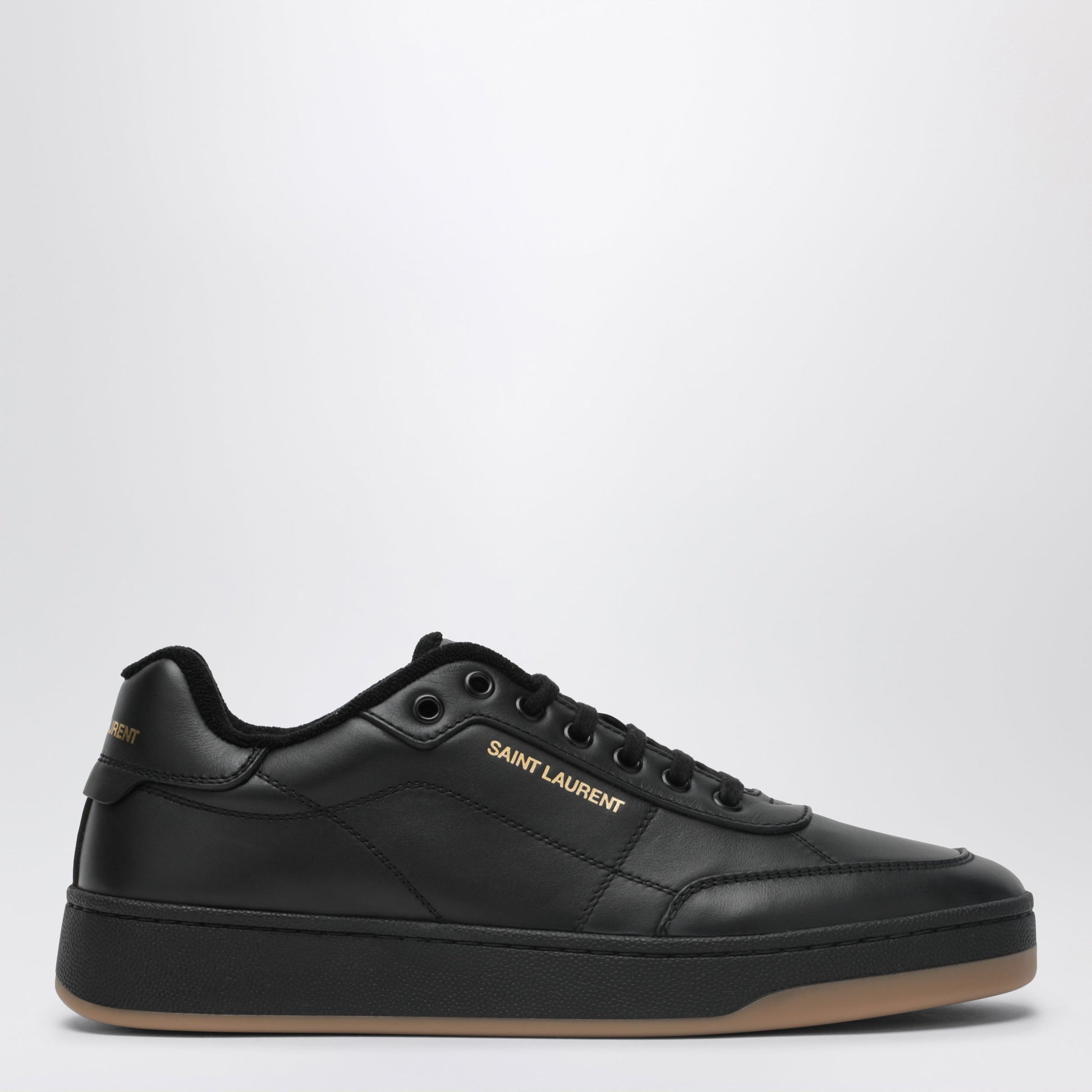 Saint Laurent Sl/61 Sneakers In Black Leather Men SAINT LAURENT