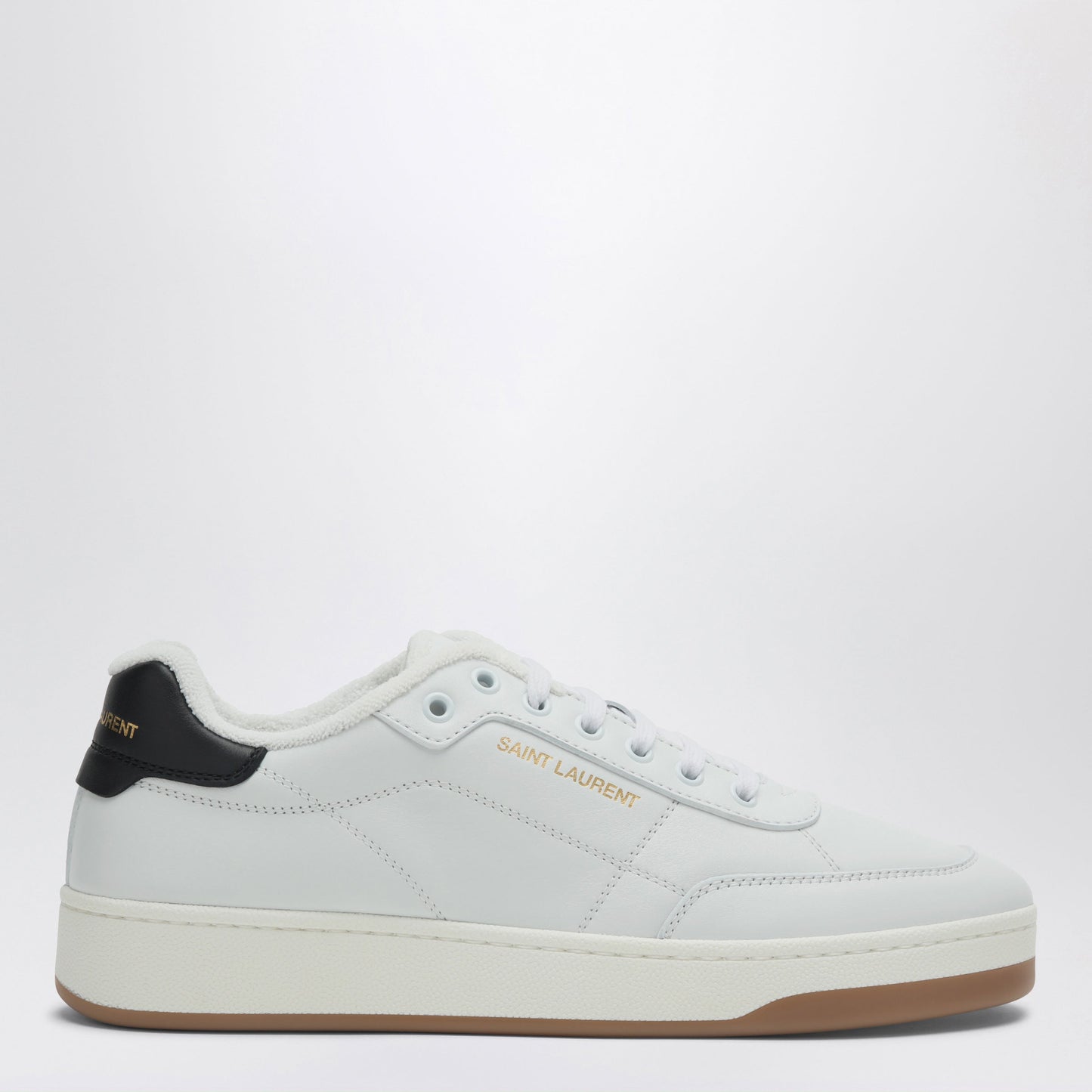 Saint Laurent Sl/61 Sneakers In White/Black Men SAINT LAURENT