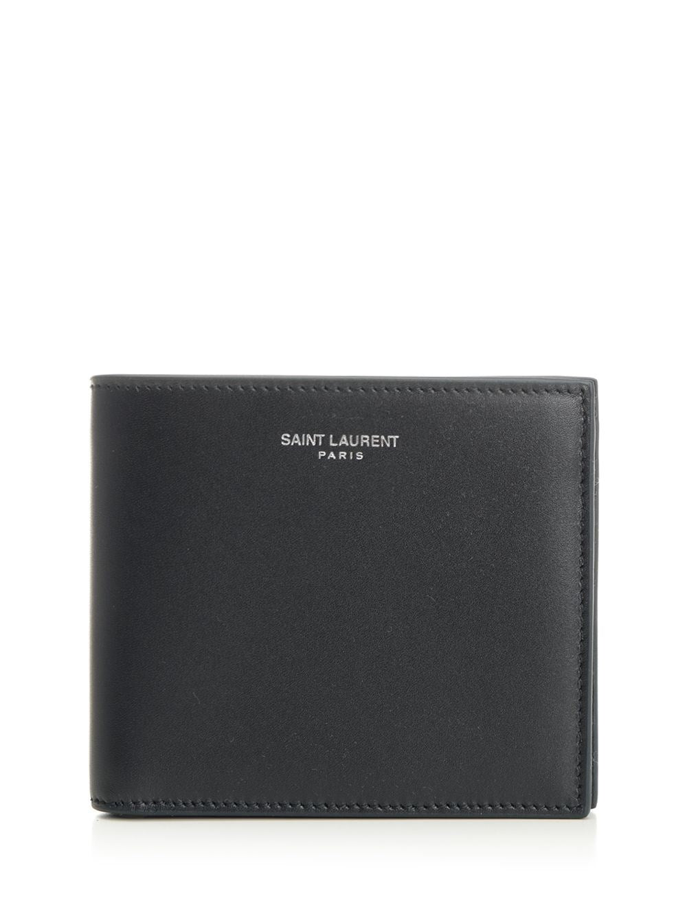 Saint Laurent Men East/West Leather Wallet SAINT LAURENT