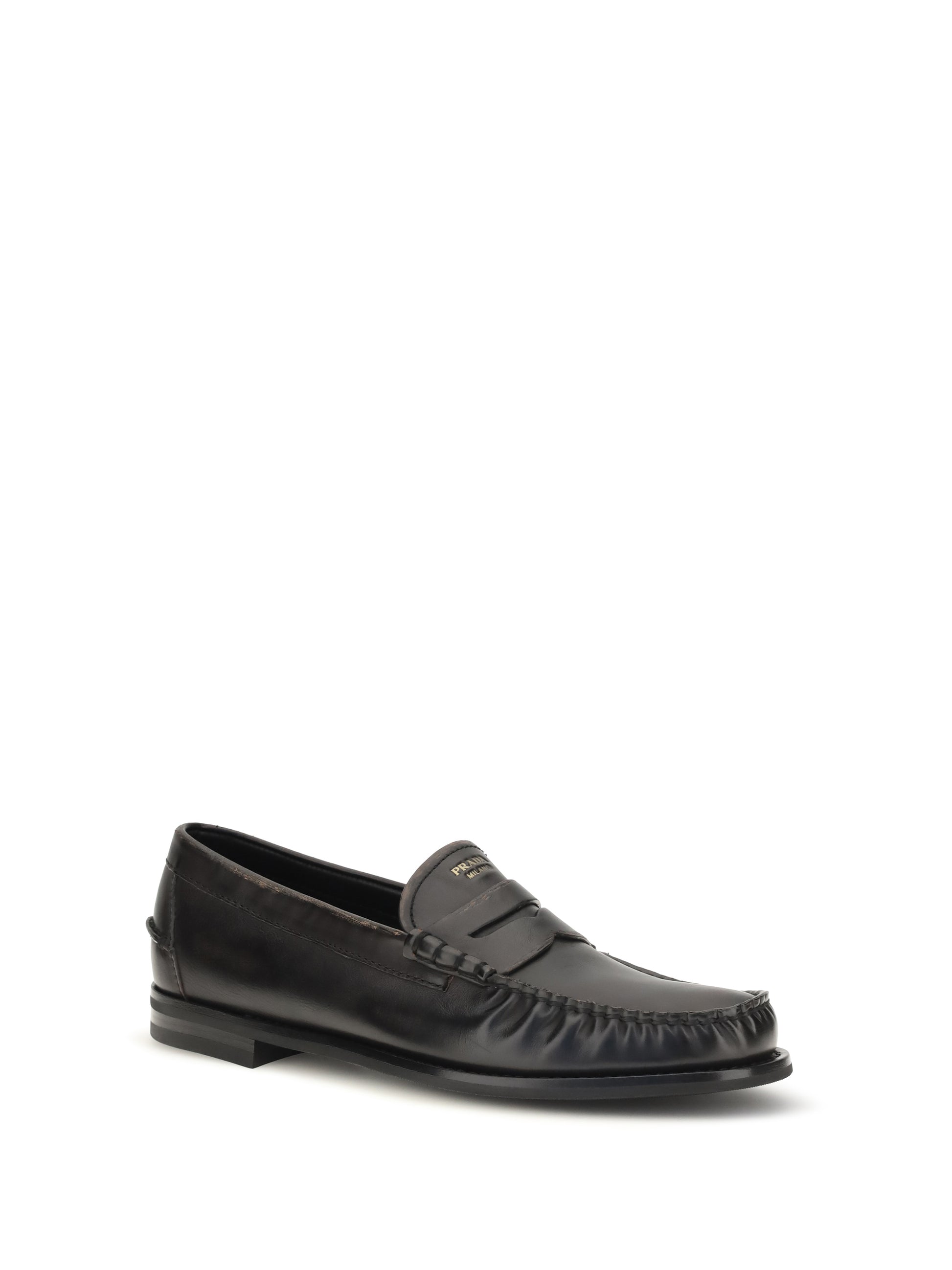 Prada Men Vintage Leather Loafers PRADA