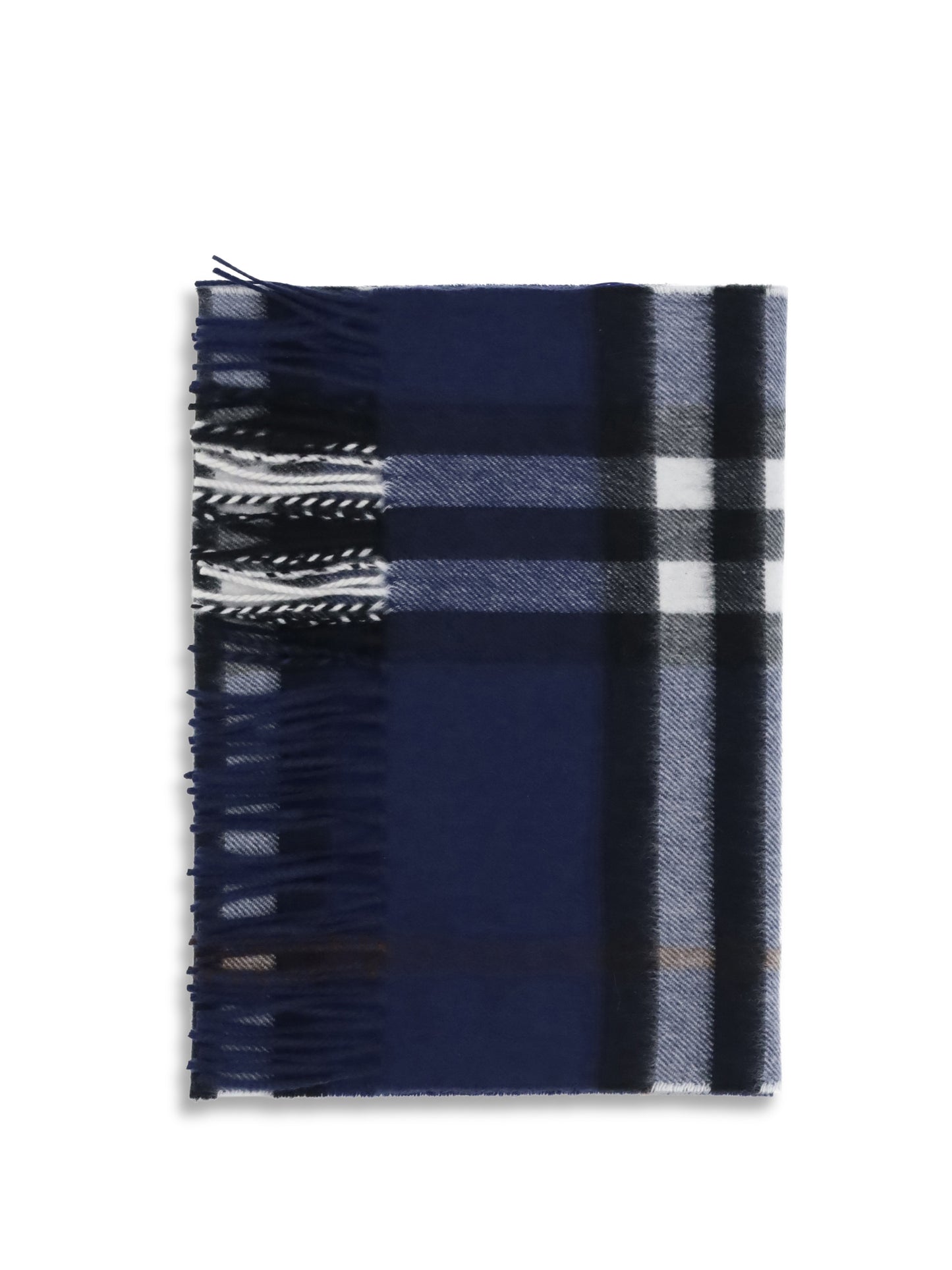 Burberry Men Cashmere Check Pattern Scarf BURBERRY