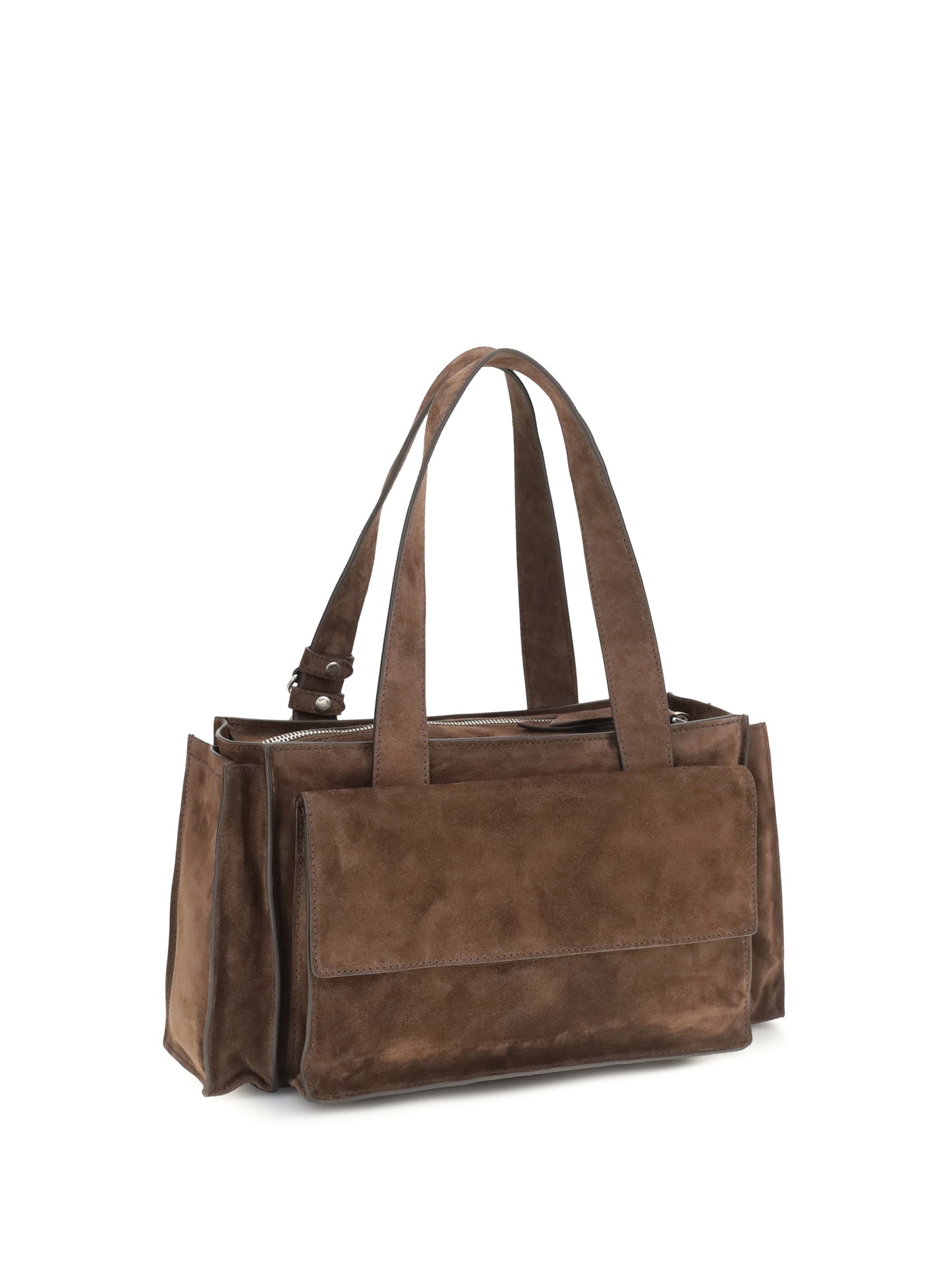 Miu Miu Women Utilitaire Shoulder Bag In Suede Calfskin MIU MIU