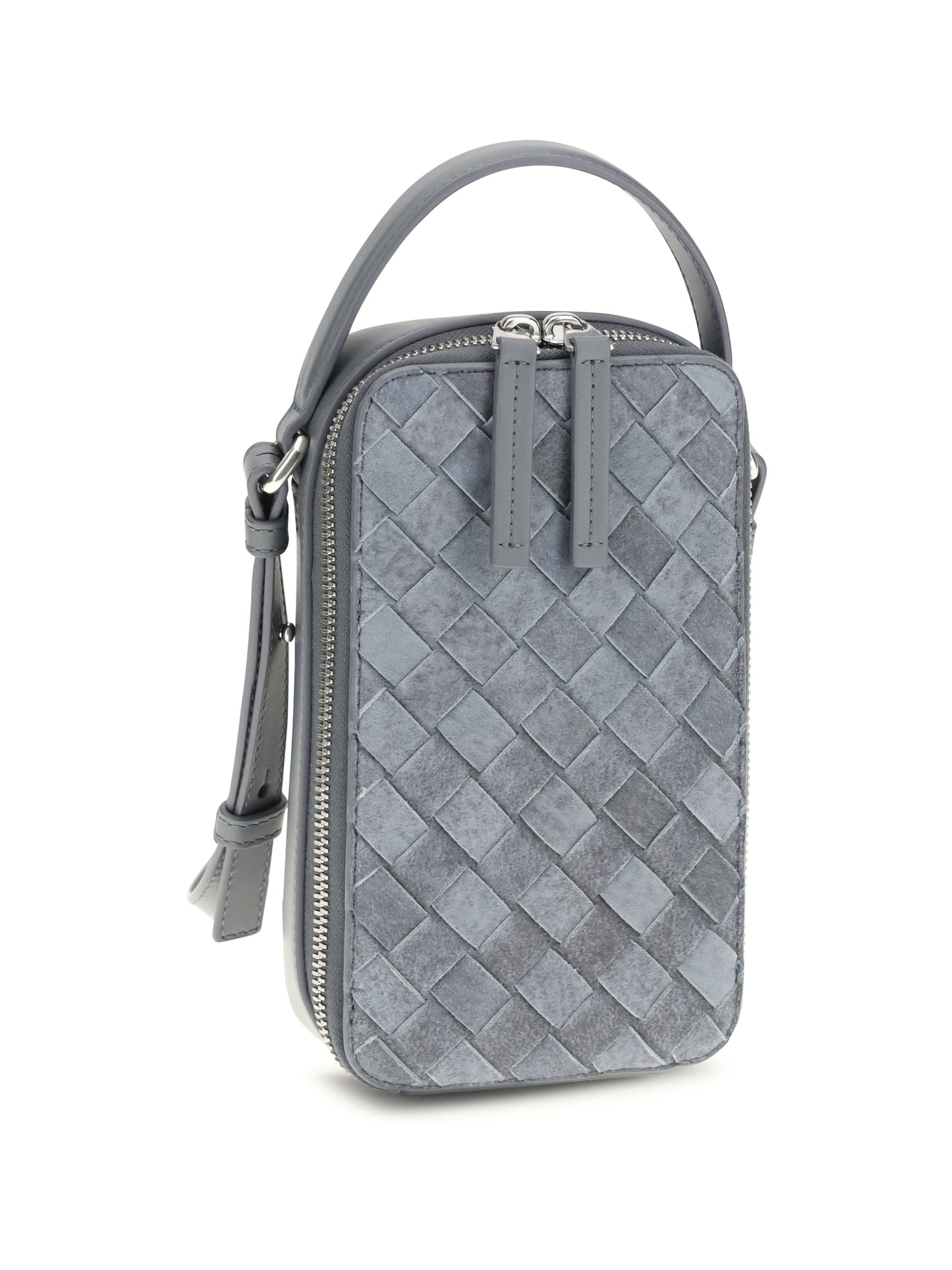 Bottega Veneta Men Woven Phone Case BOTTEGA VENETA