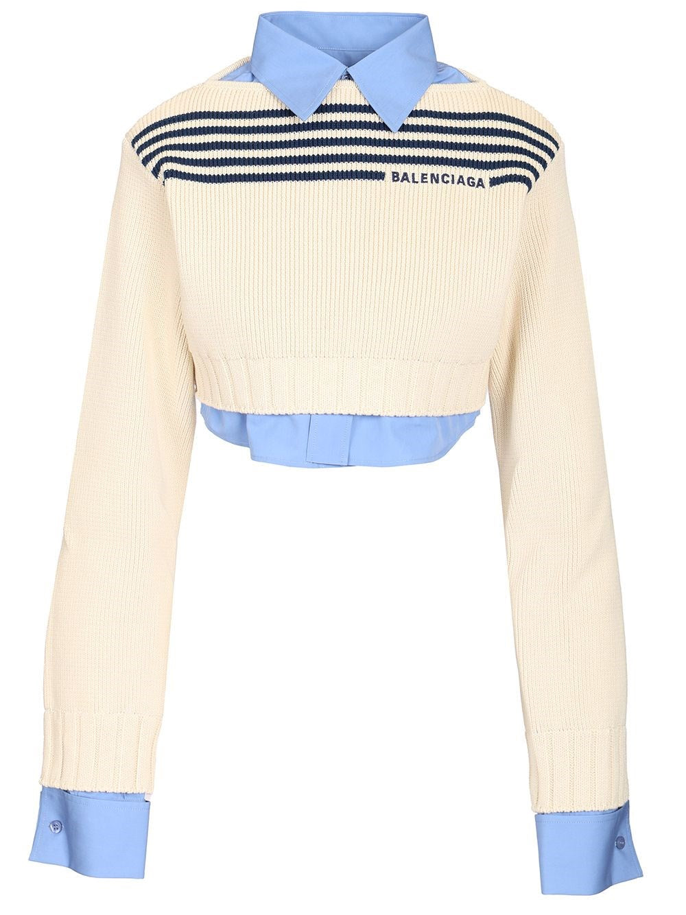 Balenciaga Women Hybrid Sweater BALENCIAGA