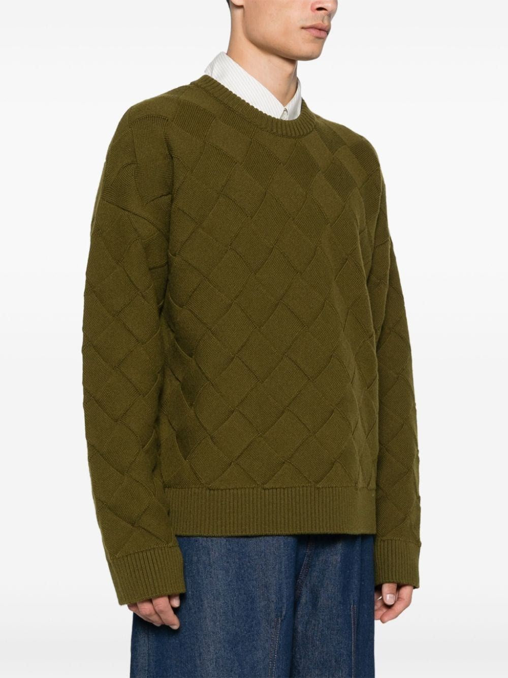 Bottega Veneta Men Crew Neck Sweater BOTTEGA VENETA