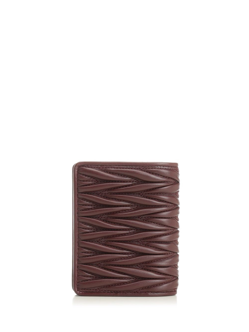 Miu Miu Women Matelasse Wallet MIU MIU