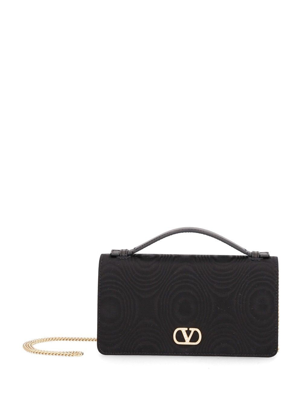 Valentino Garavani Women "Vlogo Signature" Wallet On Chain With Top Handle VALENTINO GARAVANI