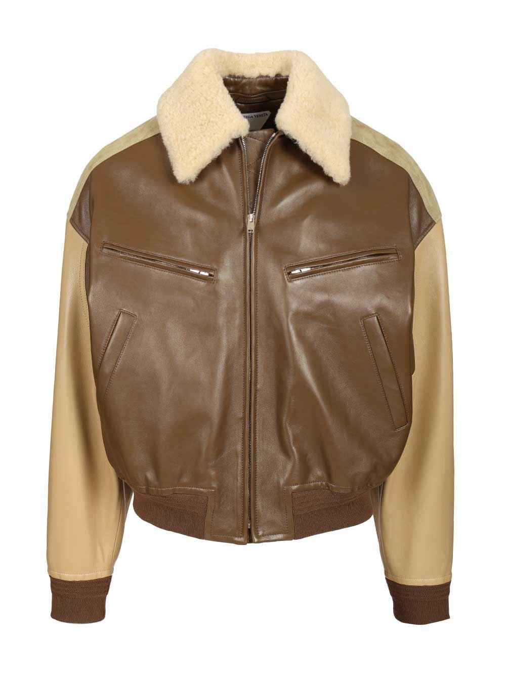 Bottega Veneta Men Nappa Leather Jacket BOTTEGA VENETA
