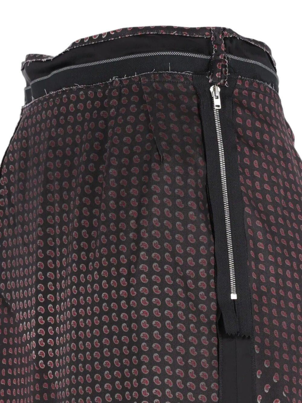 Maison Margiela Women Paisley Print Midi Skirt MAISON MARGIELA