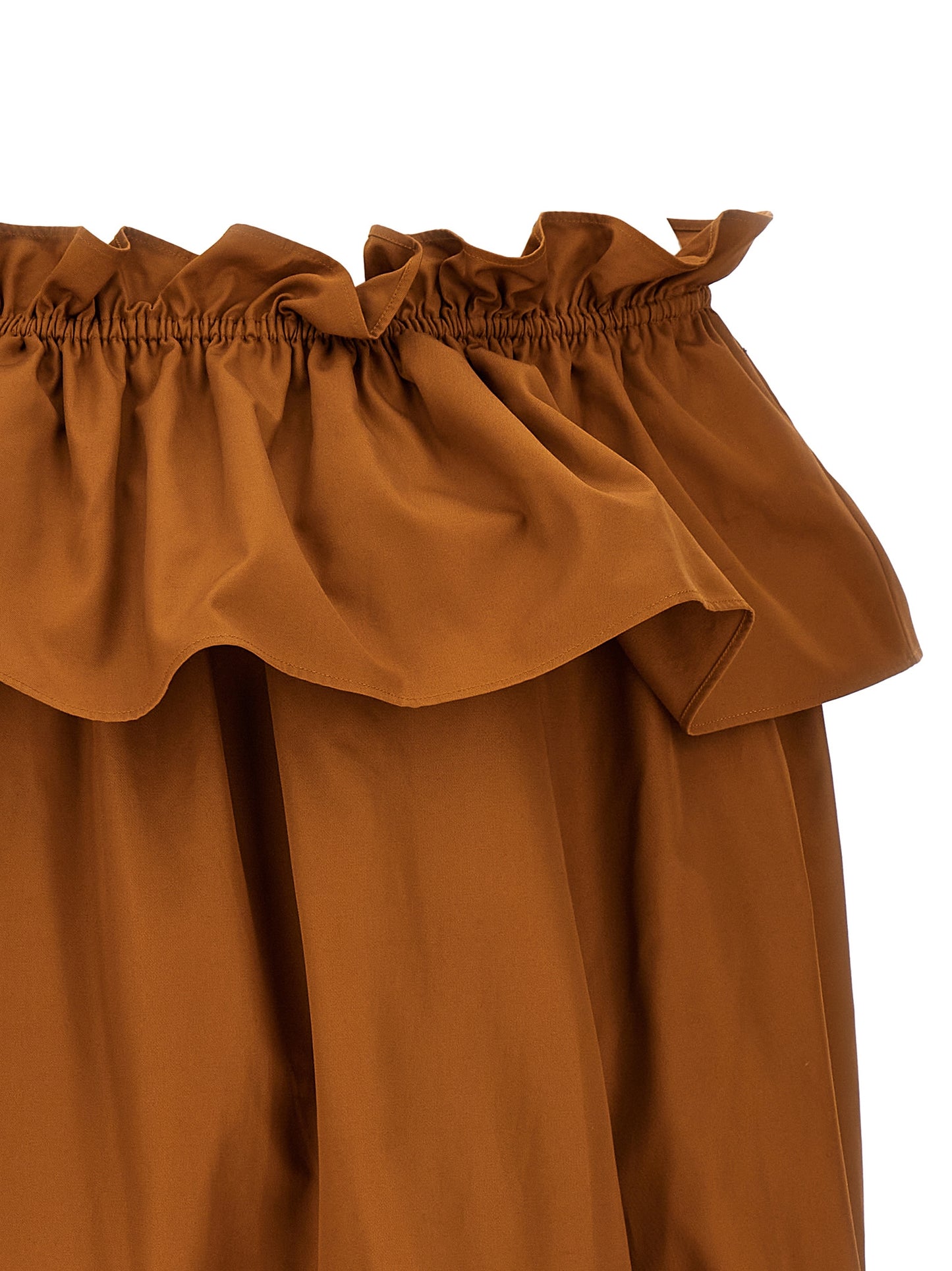 Saint Laurent Women Flounces Mini Dress SAINT LAURENT