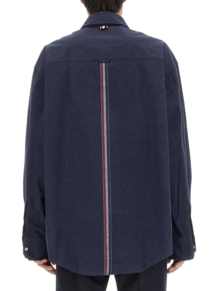 Thom Browne Men 4Bar Shirt THOM BROWNE