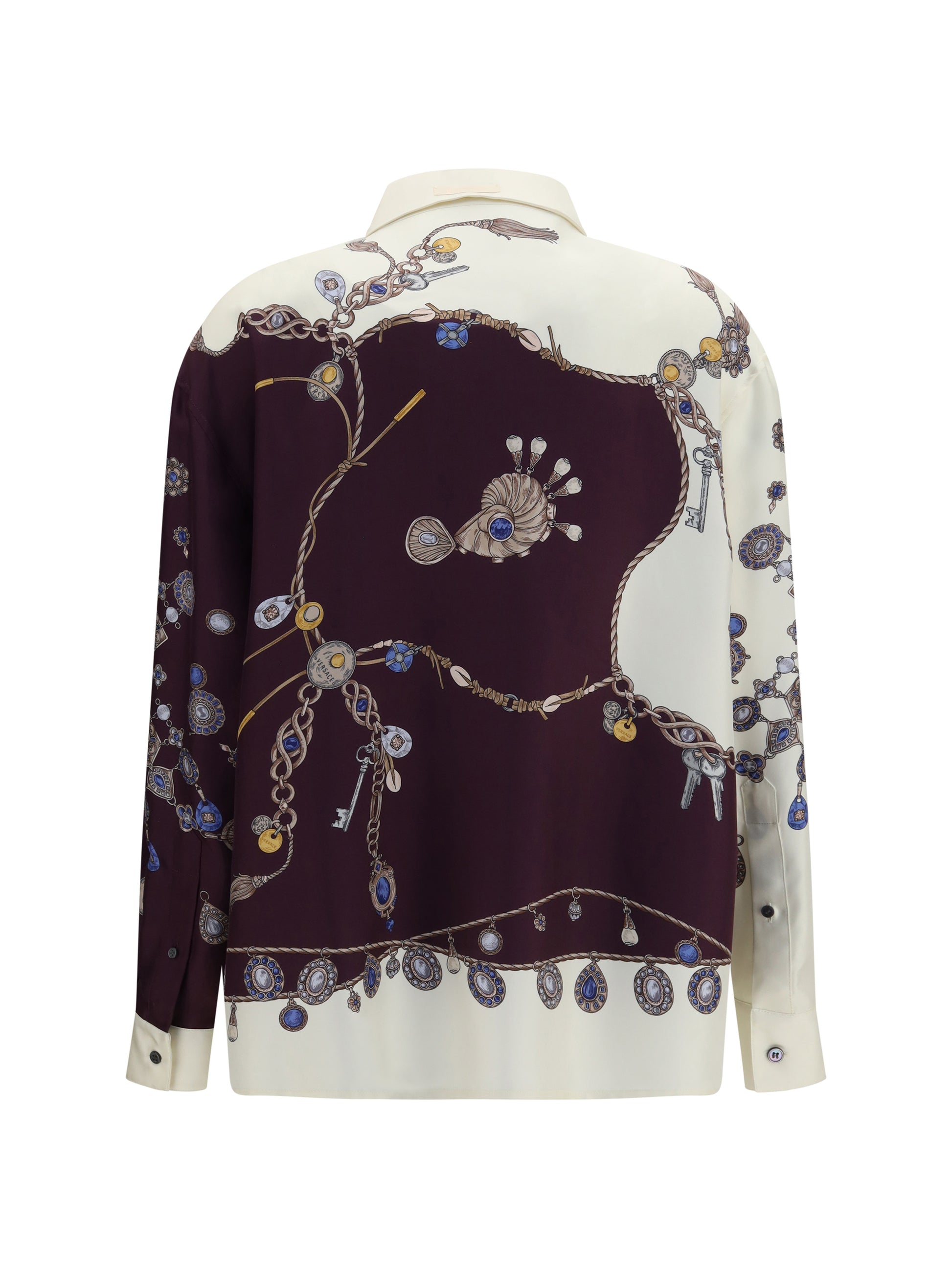 Versace Women Printed Silk Shirt VERSACE