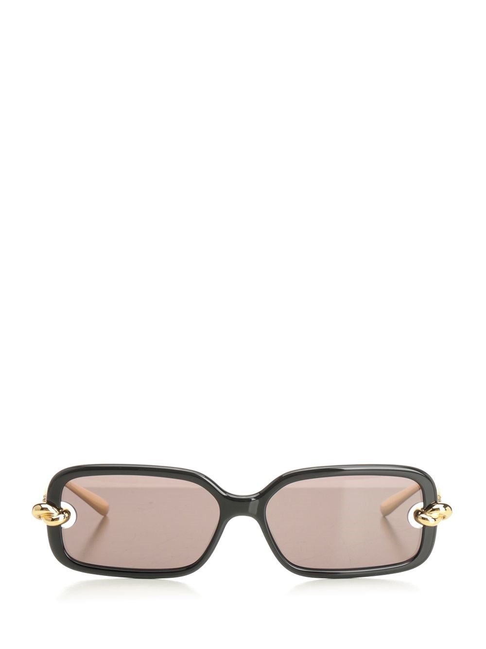 Bottega Veneta Women Rectangular "Knot" Sunglasses BOTTEGA VENETA