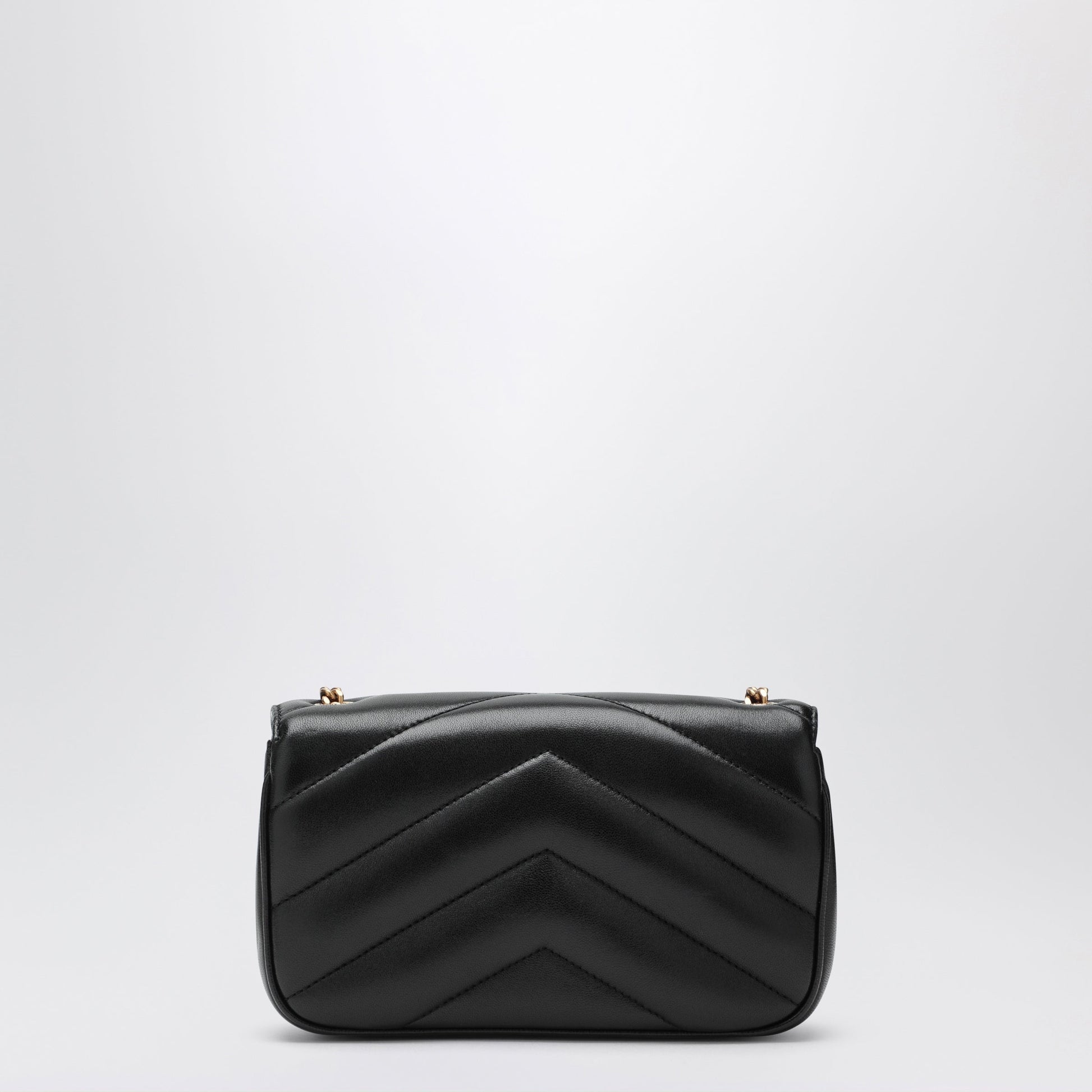 Saint Laurent Loulou Mini Black Leather Bag Women SAINT LAURENT