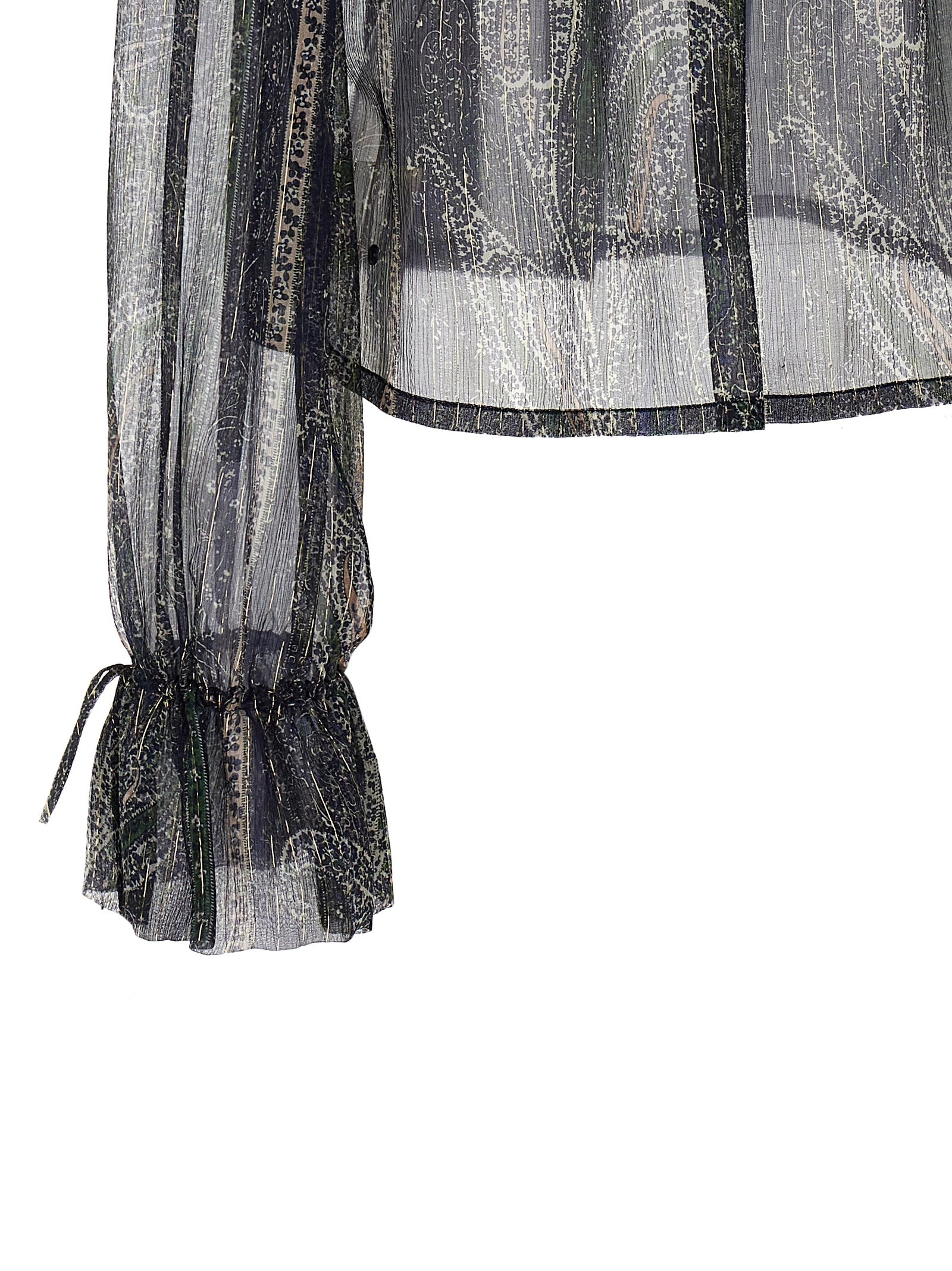 Saint Laurent Women Lurex Blouse SAINT LAURENT