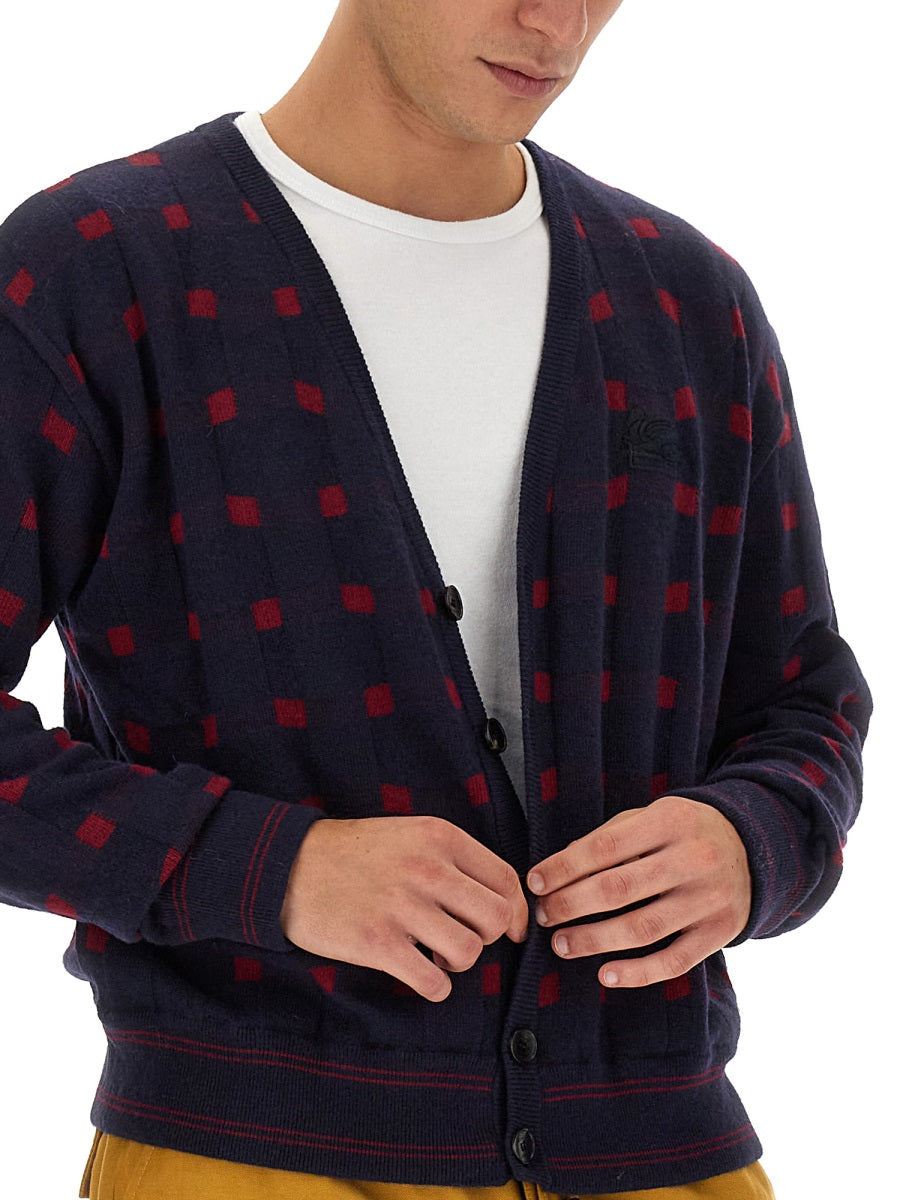 Etro Men V-Neck Cardigan ETRO