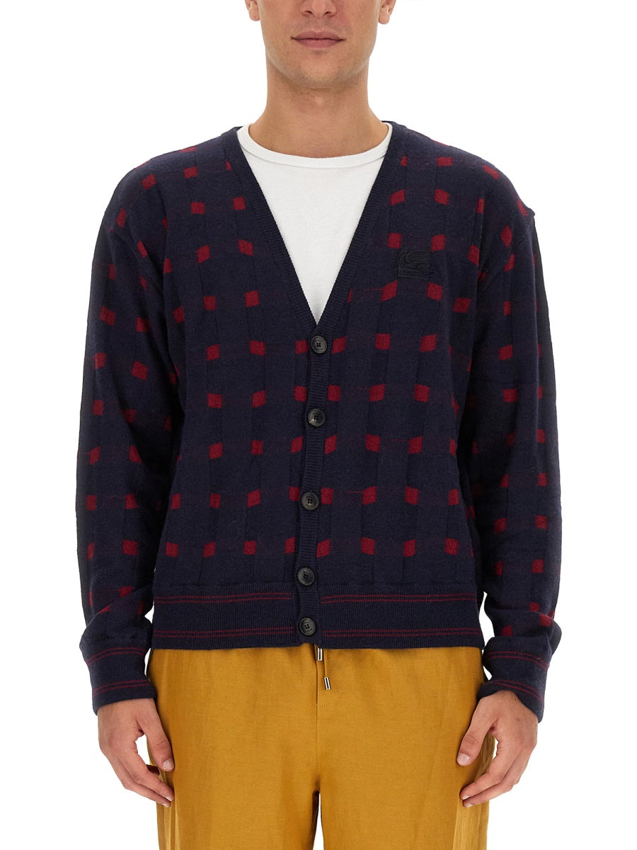 Etro Men V-Neck Cardigan ETRO