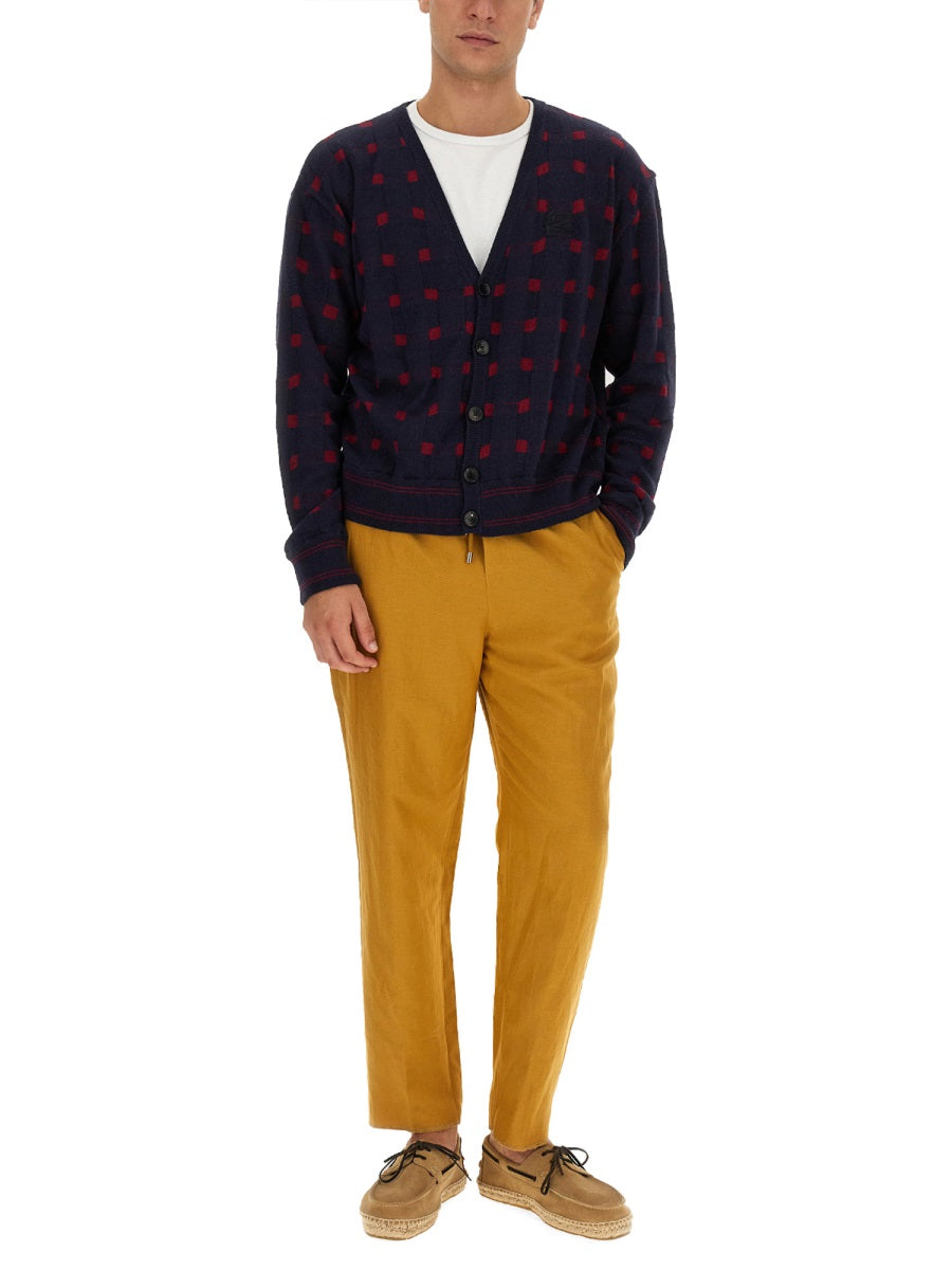 Etro Men V-Neck Cardigan ETRO
