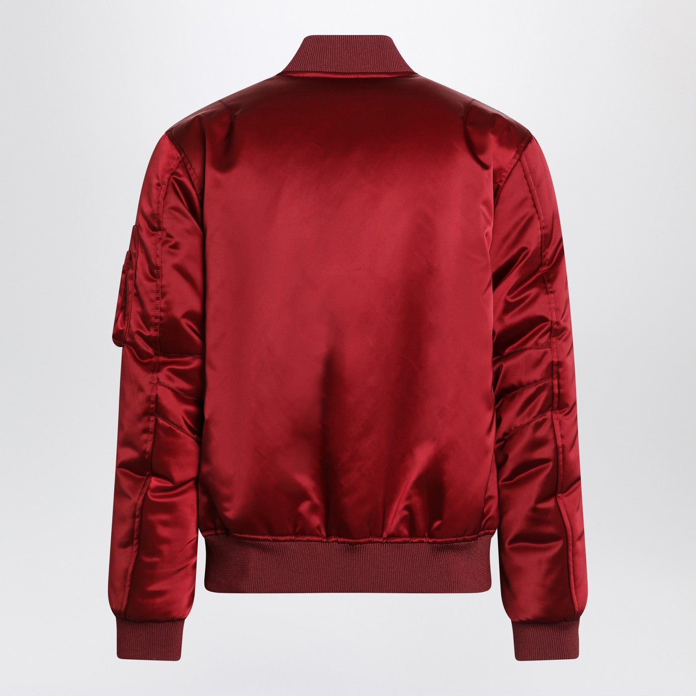 Gucci Rosso Ancora Bomber In Heavy Nylon Canvas Men GUCCI
