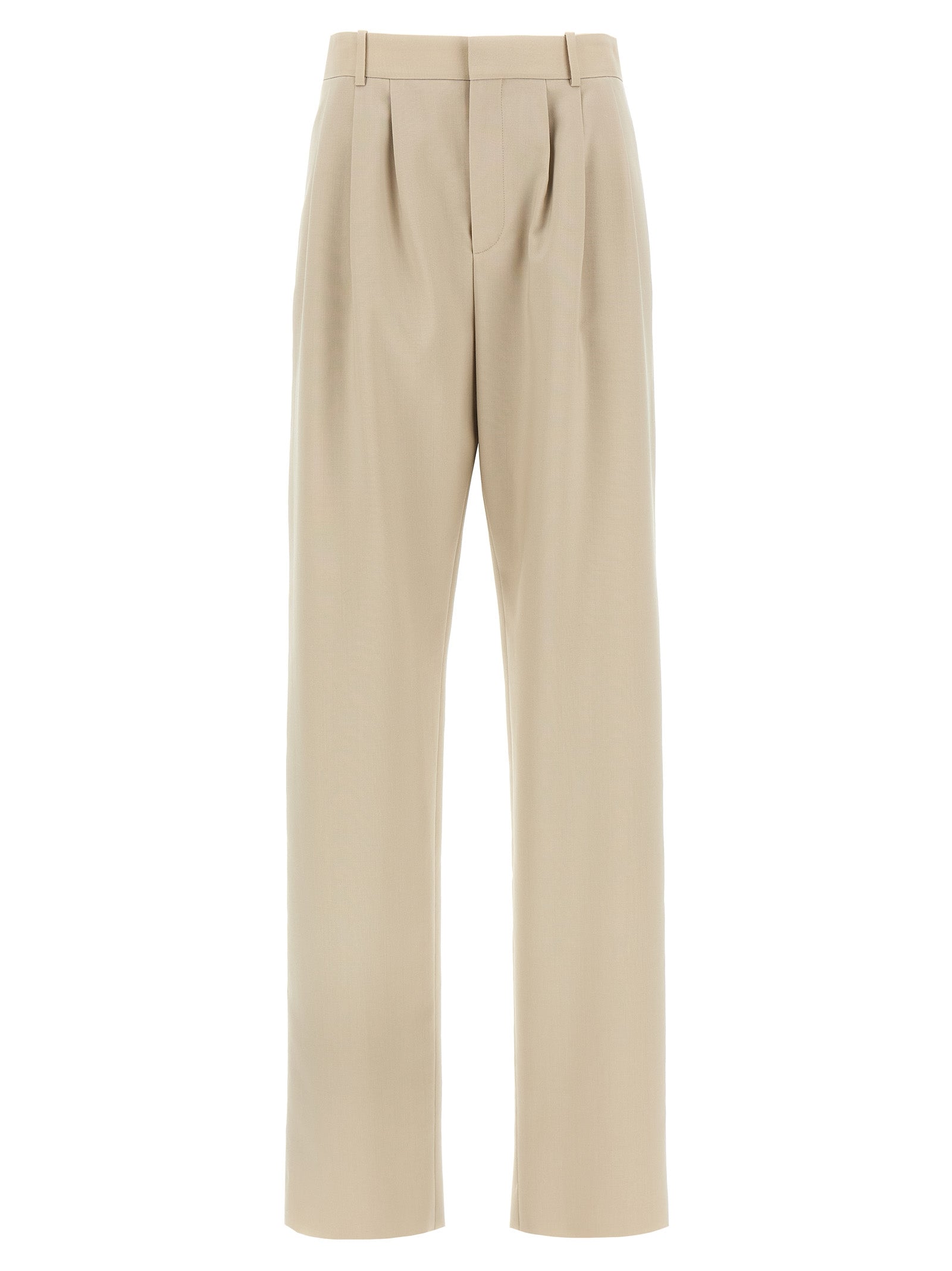 Saint Laurent Women Pleat Pants SAINT LAURENT
