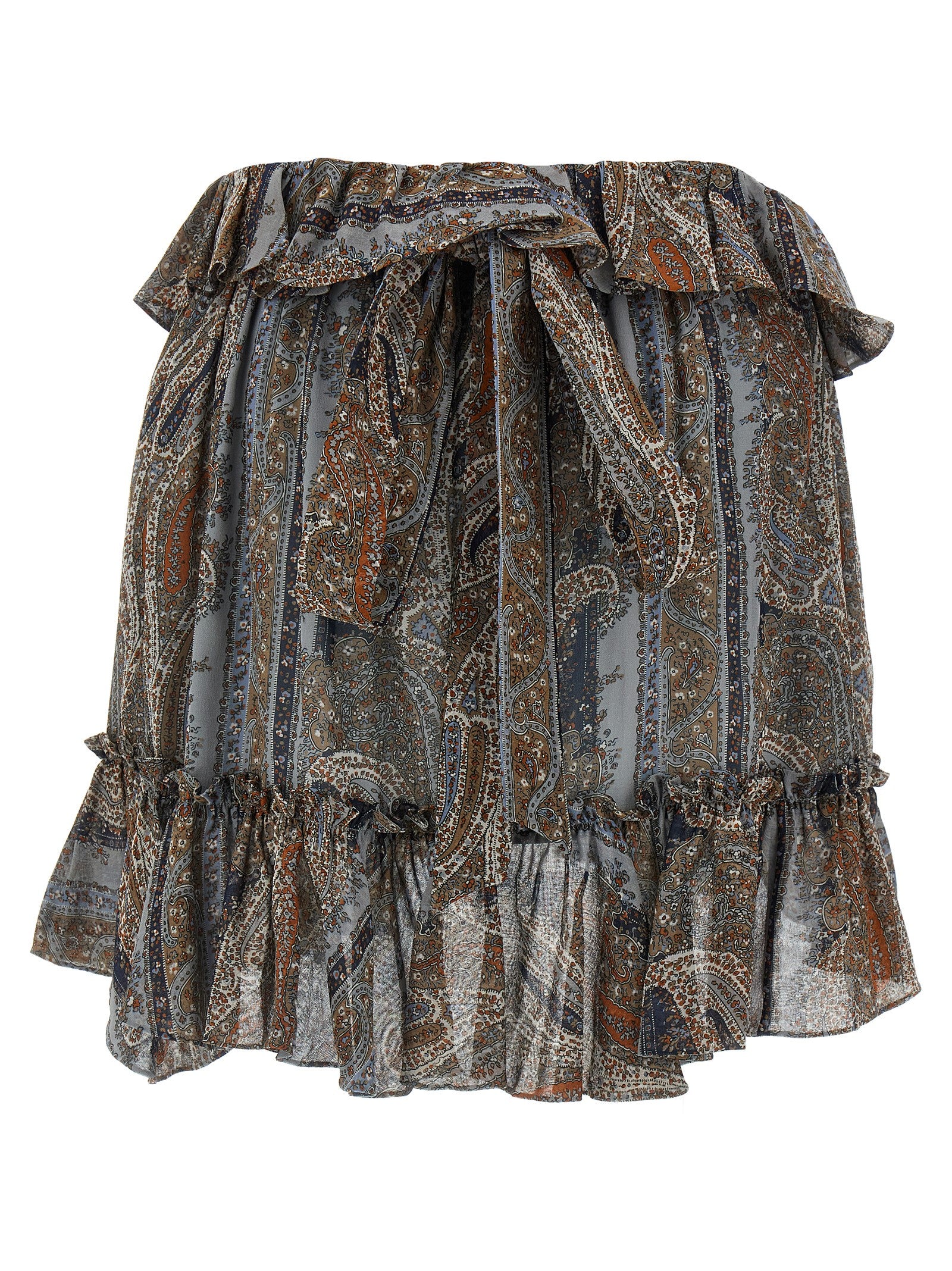 Saint Laurent Women All Over Print Skirt SAINT LAURENT