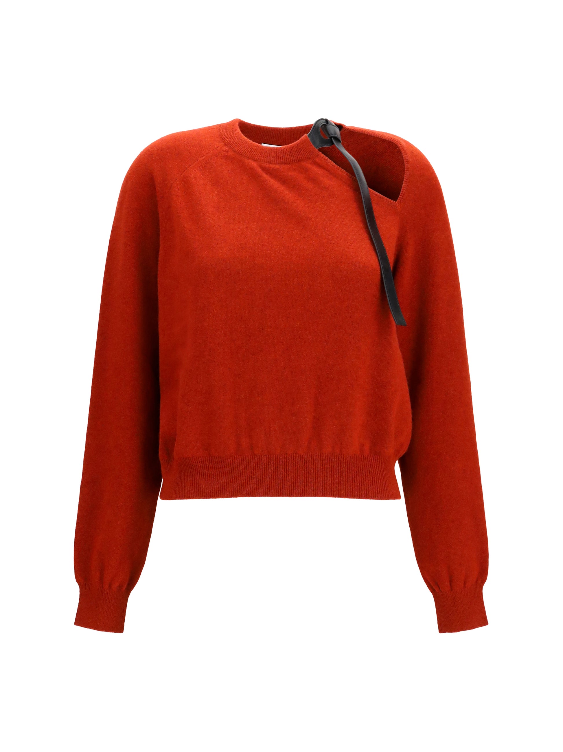 Ferragamo Women Crewneck Sweater With Cut-Out Detail FERRAGAMO