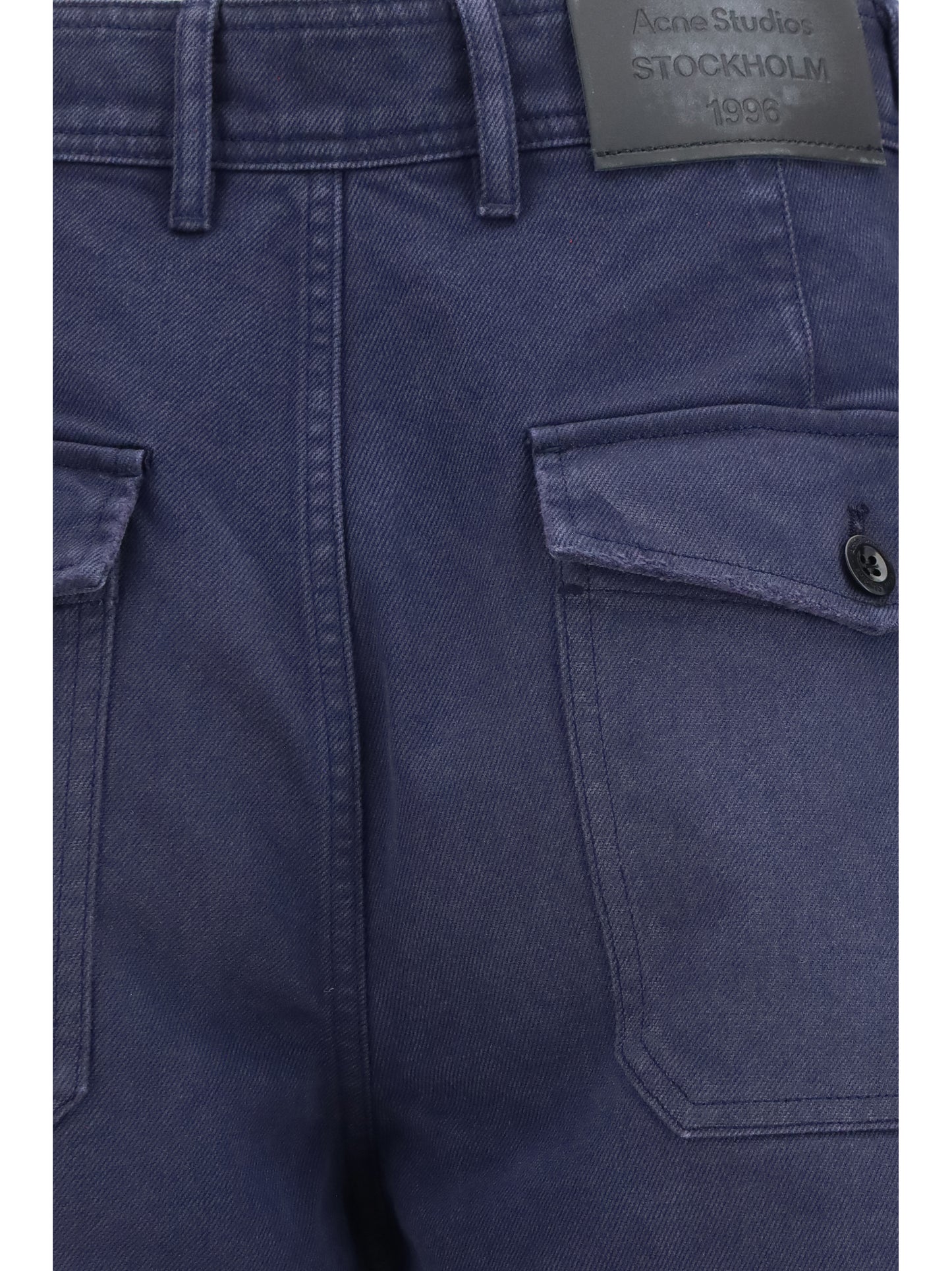 Acne Studios Men Organic Cotton Twill Pants ACNE STUDIOS