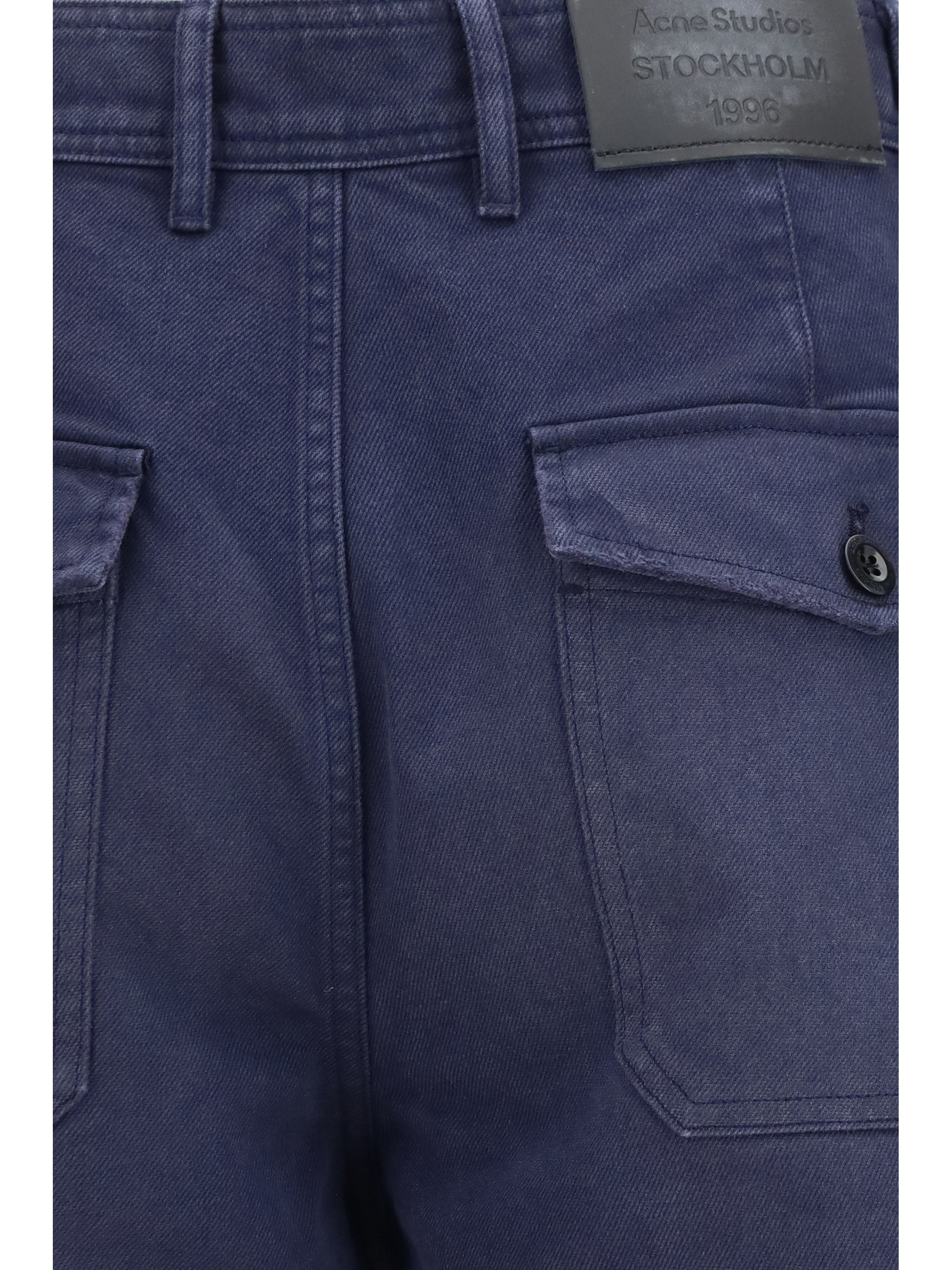 Acne Studios Men Organic Cotton Twill Pants ACNE STUDIOS