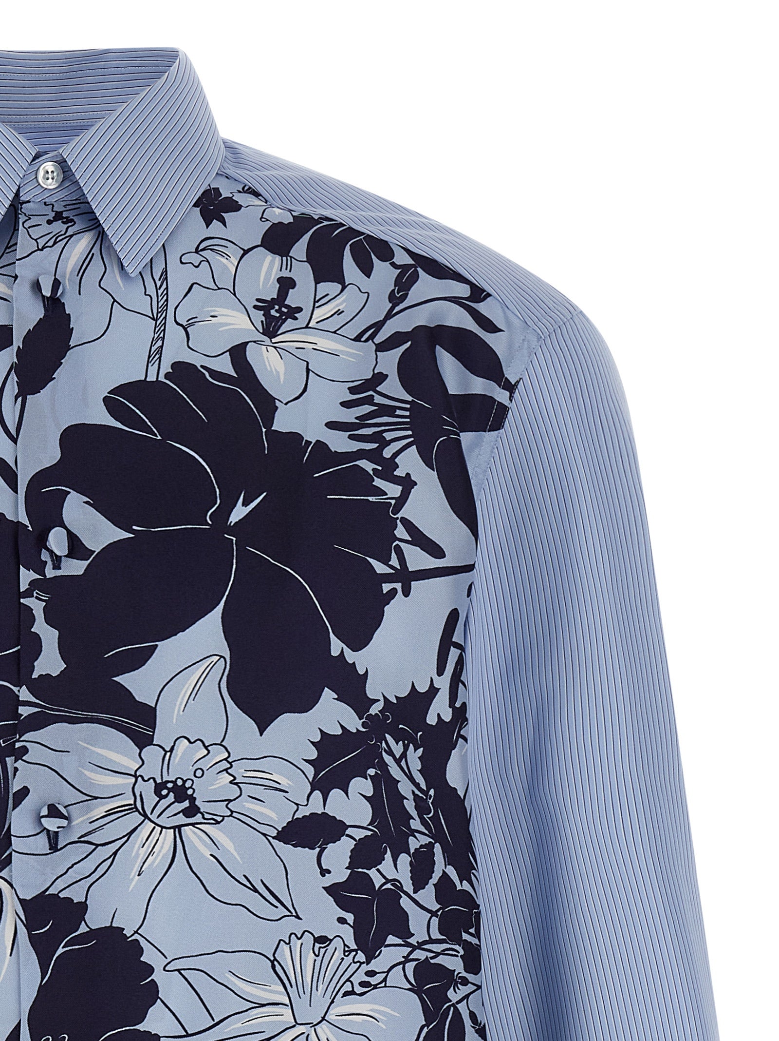 Gucci Men Floral Silk Shirt GUCCI