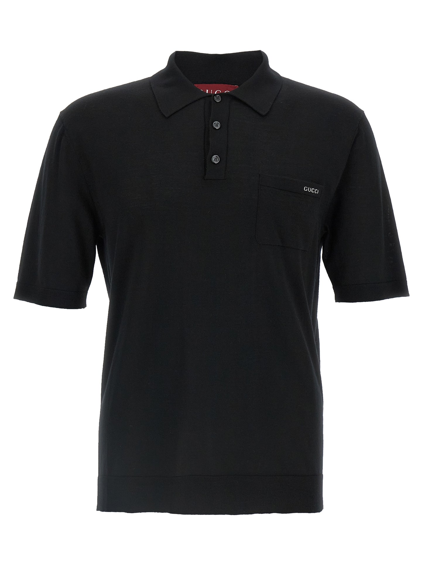 Gucci Men 'Intarsio Gucci' Polo Shirt GUCCI