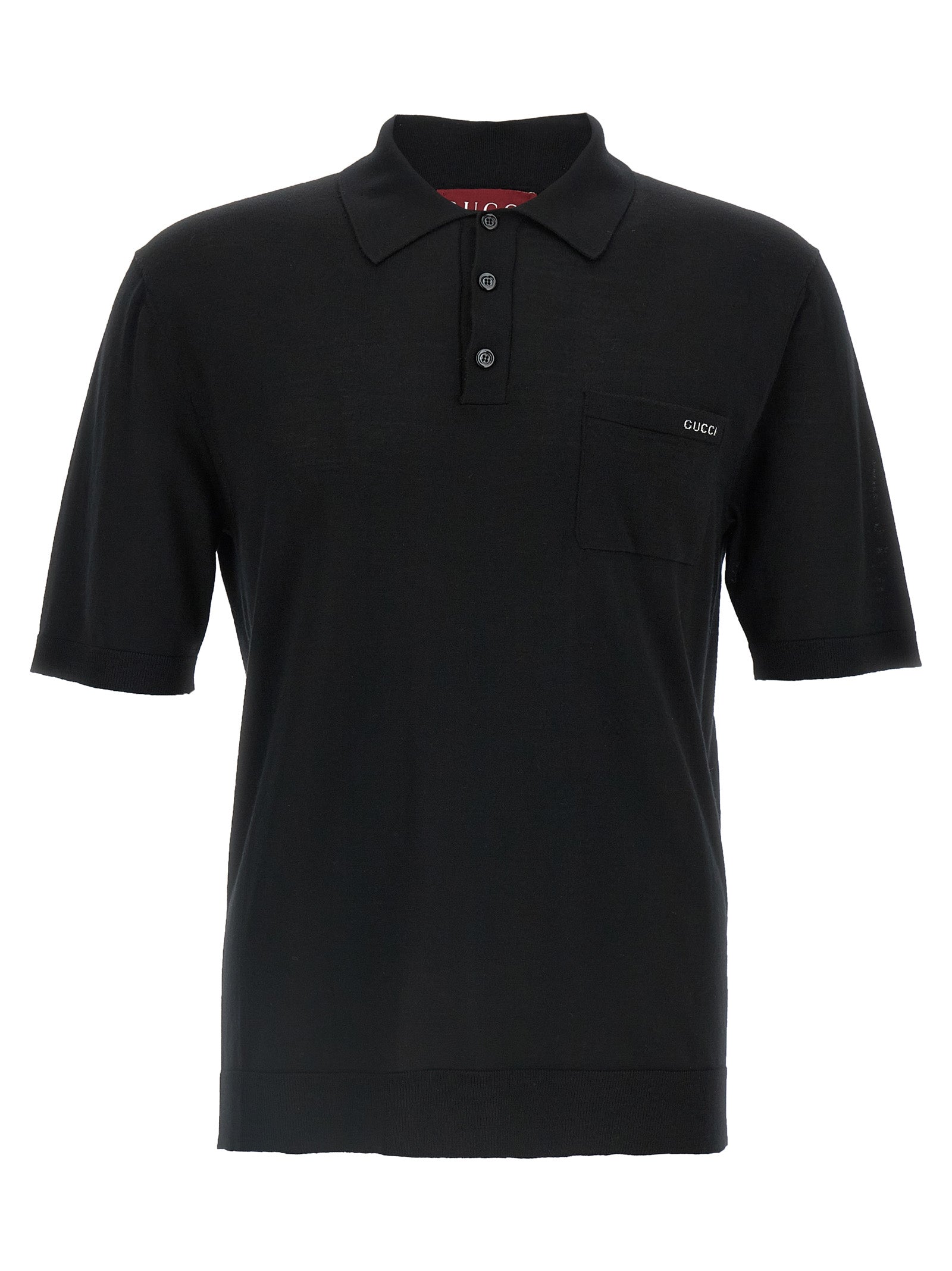 Gucci Men 'Intarsio Gucci' Polo Shirt GUCCI