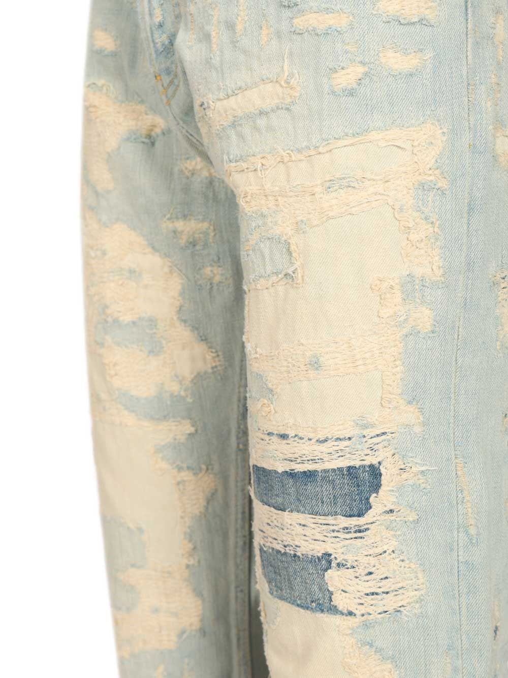 Acne Studios Men Repaired Effect Jeans - 2010M ACNE STUDIOS