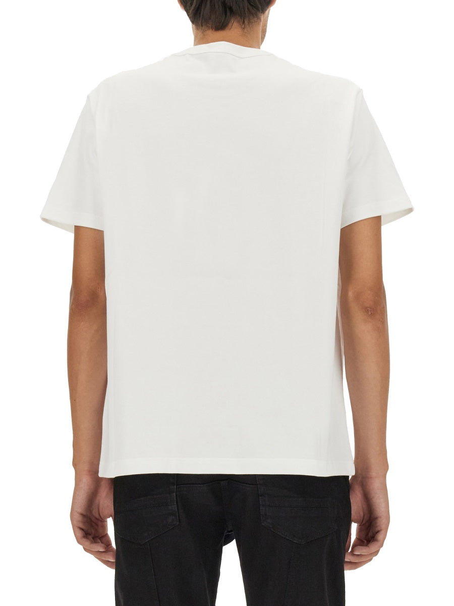 Alexander Mcqueen Men Skull Logo T-Shirt ALEXANDER MCQUEEN